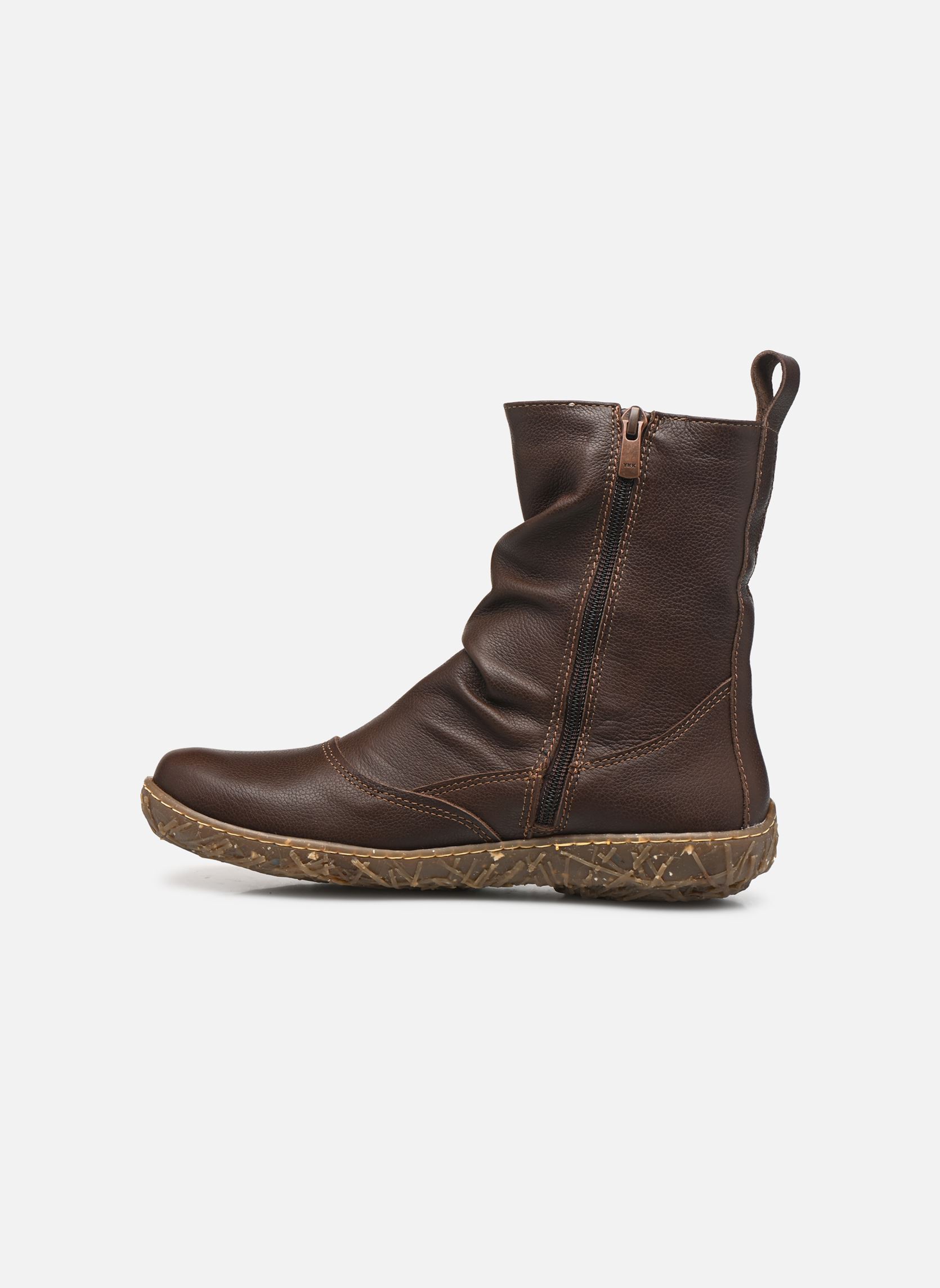 Bottines basses Nido Ella N722 femme marron El Naturalista Bottines basses Nido Ella N722 femme marron SOFT GRAIN / BROWN