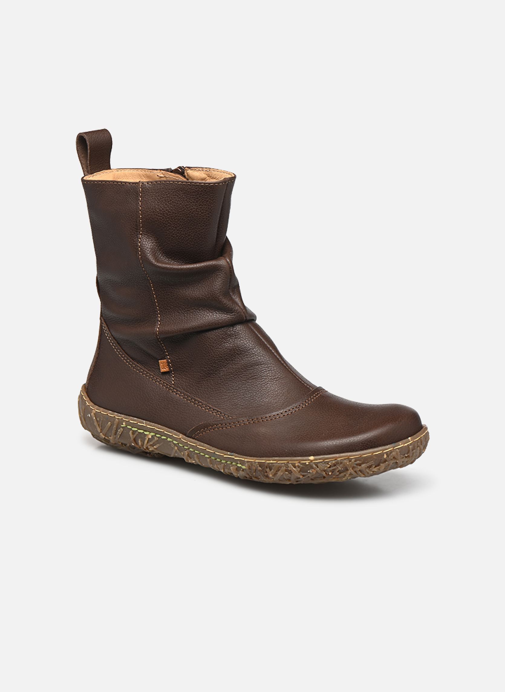 Bottines basses Nido Ella N722 femme marron El Naturalista Bottines basses Nido Ella N722 femme marron SOFT GRAIN / BROWN