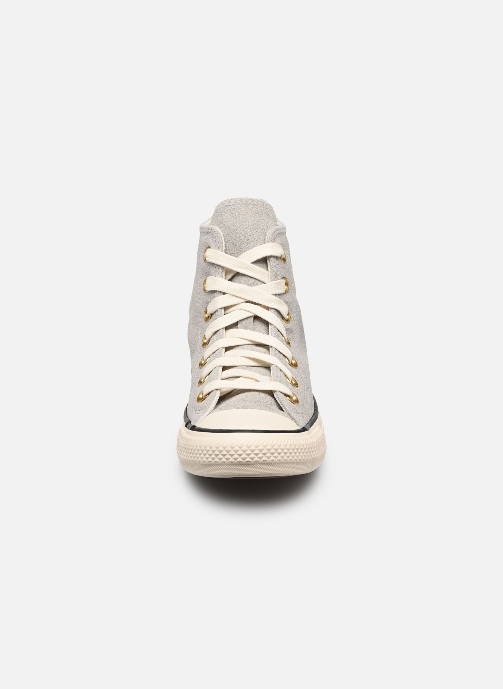 Baskets montantes Chuck Taylor All Star Suede Hi W femme gris Converse Baskets montantes Chuck Taylor All Star Suede Hi W femme gris LIGHT GREY/EGRET/BLACK