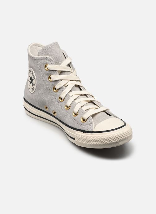 Converse Knöchelhohe Sneaker Chuck Taylor All Star Suede Hi W damen grau