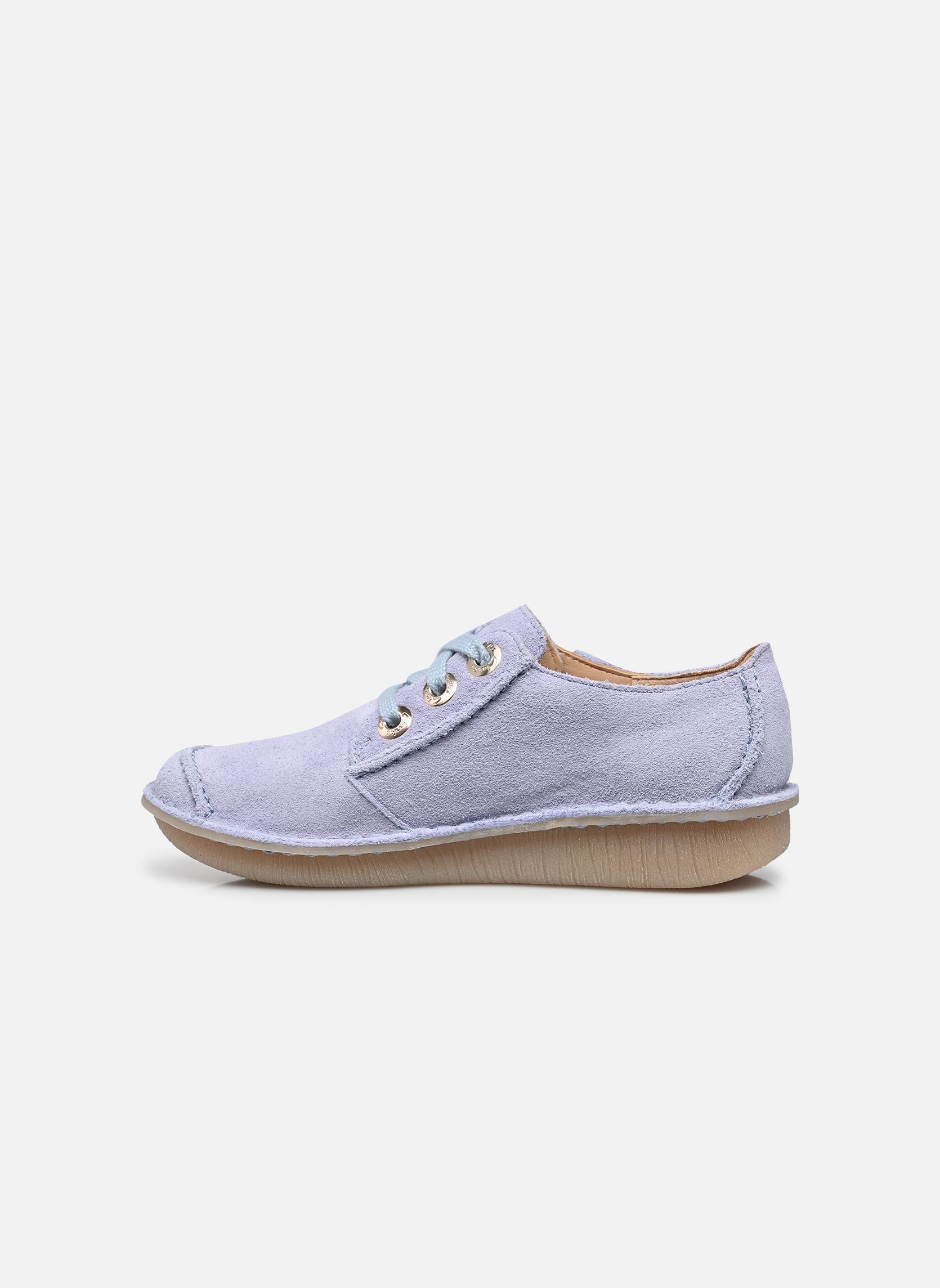 Derby schoenen Funny Dream dames blauw Clarks Derby schoenen Funny Dream dames blauw LIGHT BLUE SDE