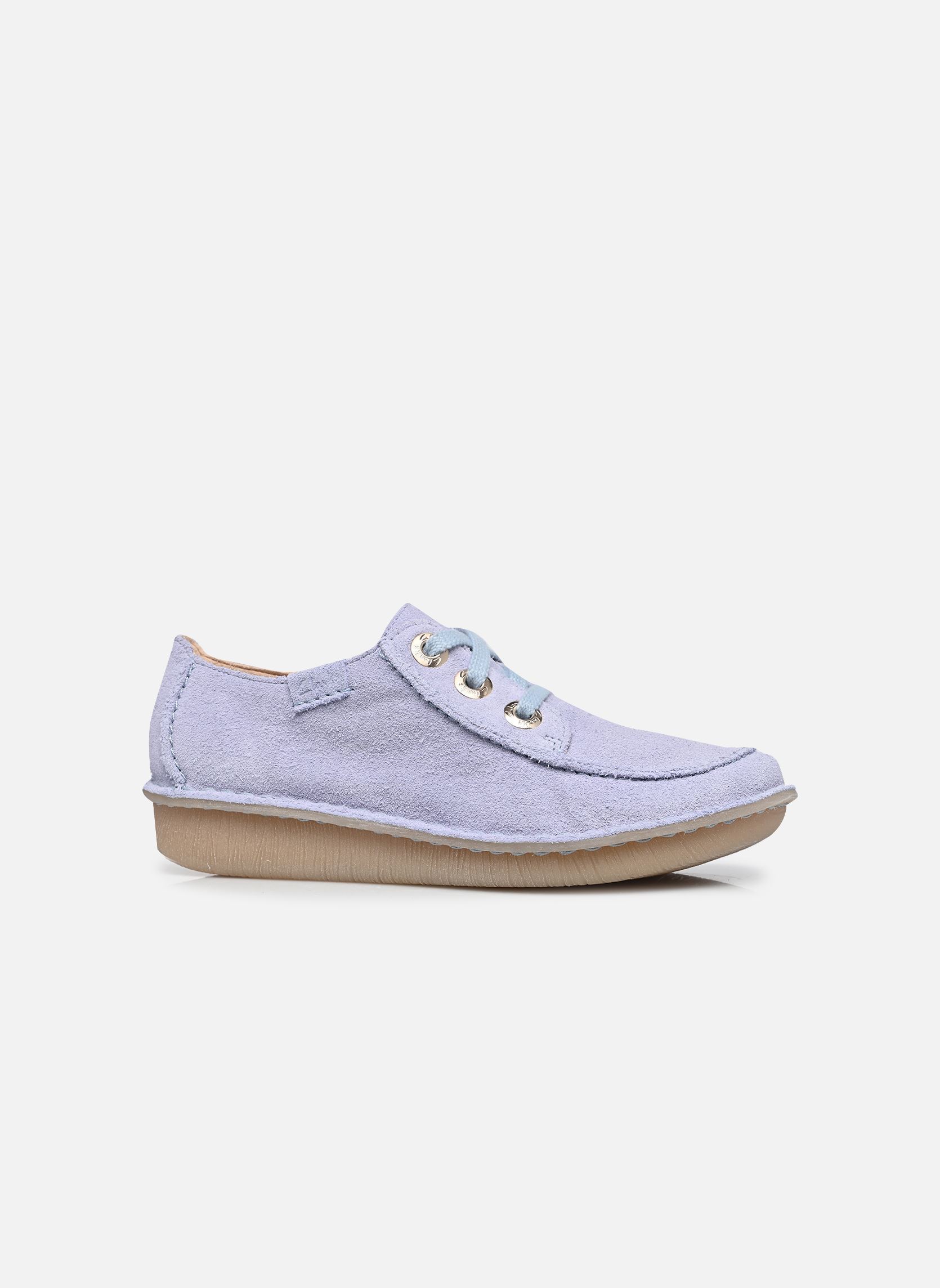Derby schoenen Funny Dream dames blauw Clarks Derby schoenen Funny Dream dames blauw LIGHT BLUE SDE