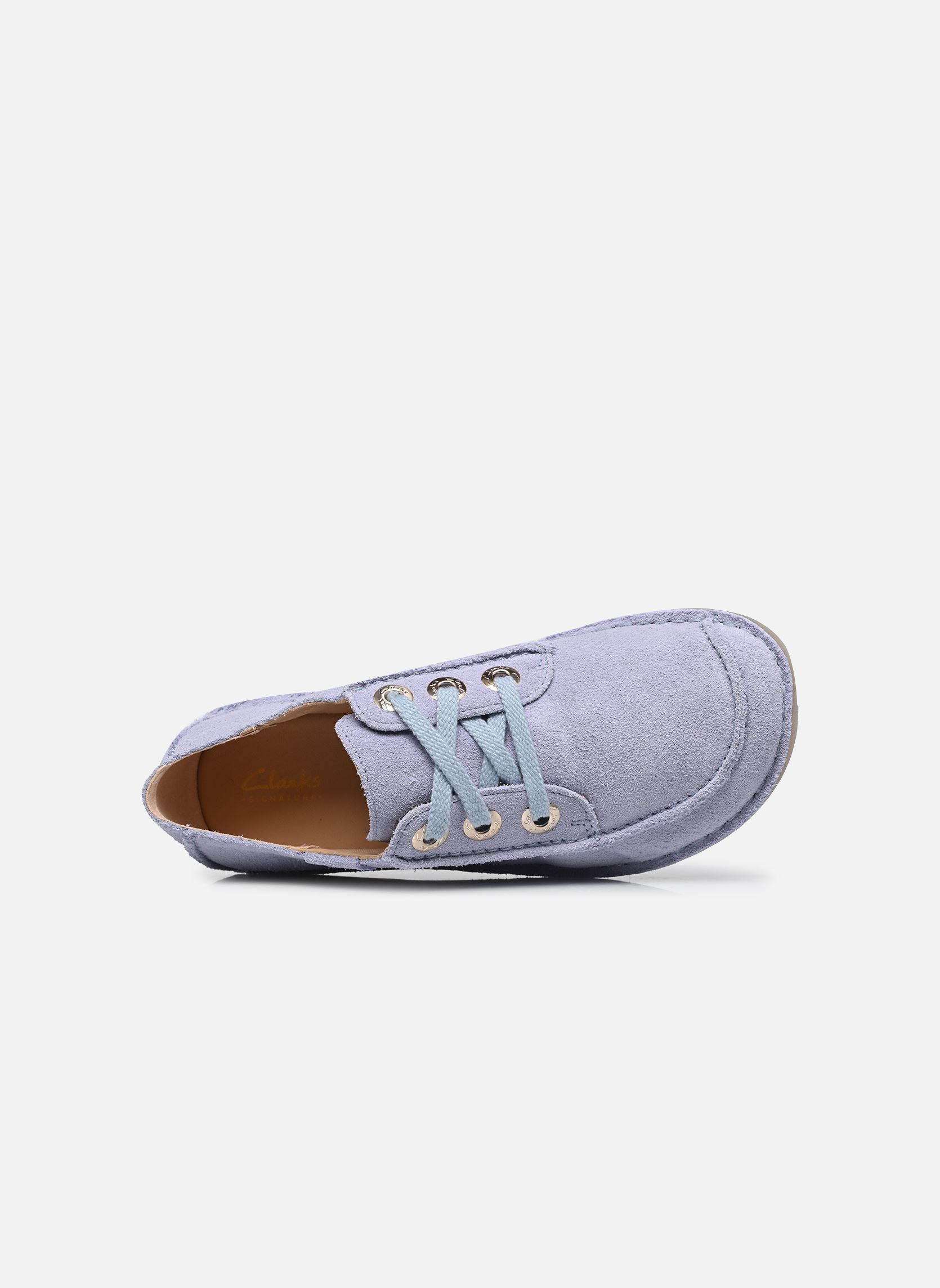 Derby schoenen Funny Dream dames blauw Clarks Derby schoenen Funny Dream dames blauw LIGHT BLUE SDE