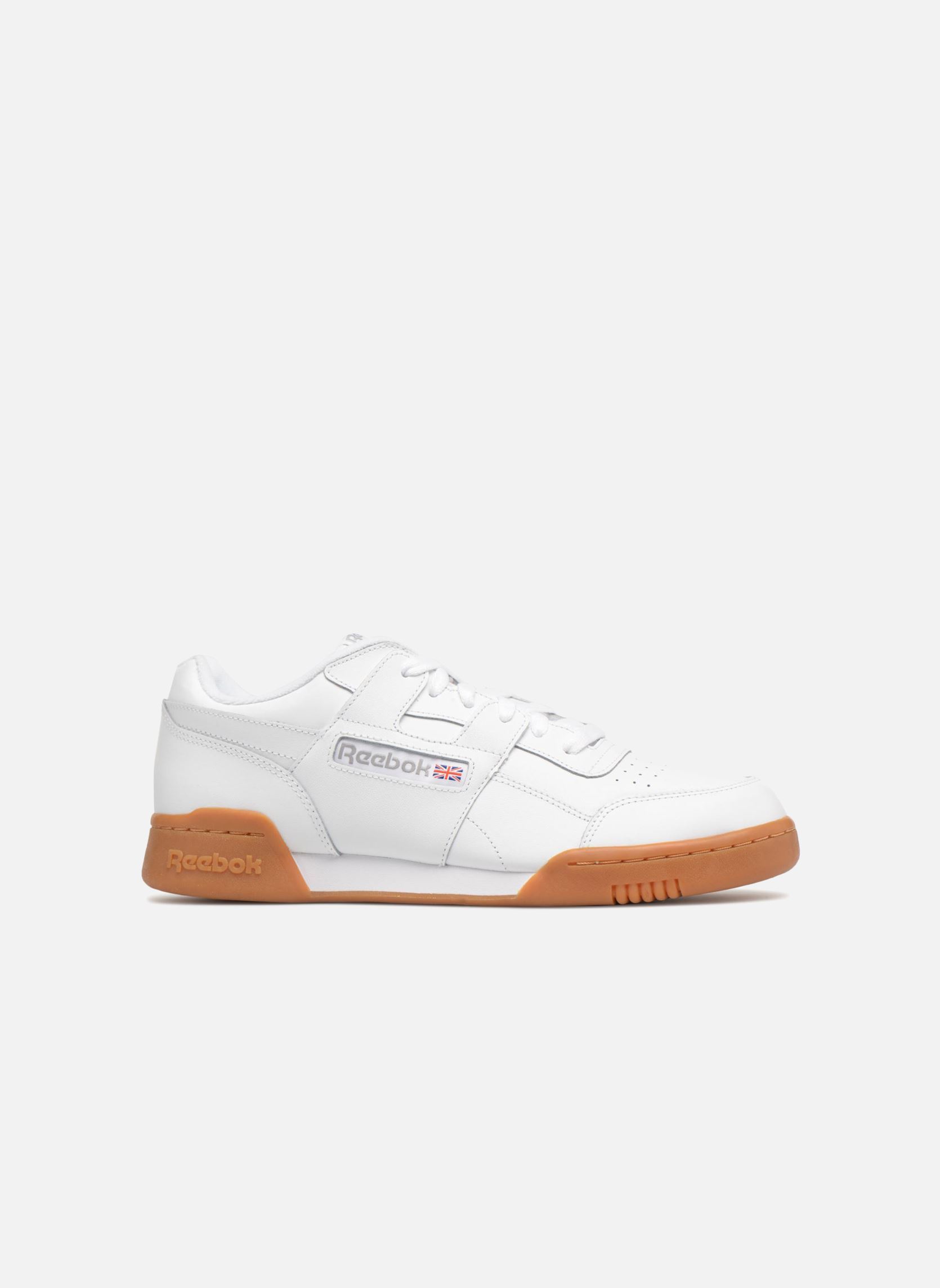 Baskets basses Workout Plus homme blanc Reebok Baskets basses Workout Plus homme blanc WhiteCarbonClassic RedReebok R