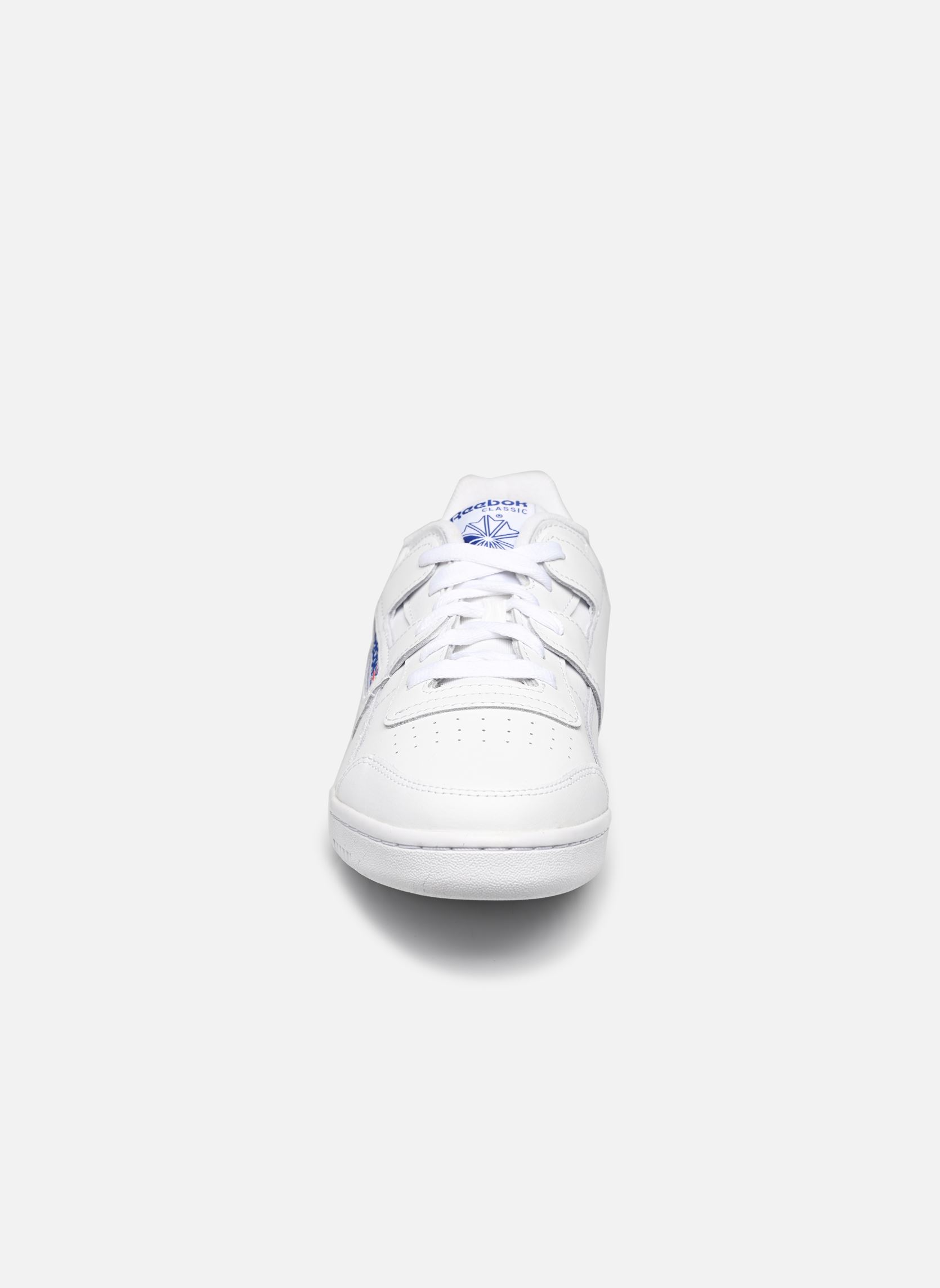 Baskets basses Workout Plus homme blanc Reebok Baskets basses Workout Plus homme blanc Ftwr WhiteFtwr WhiteClassic Co