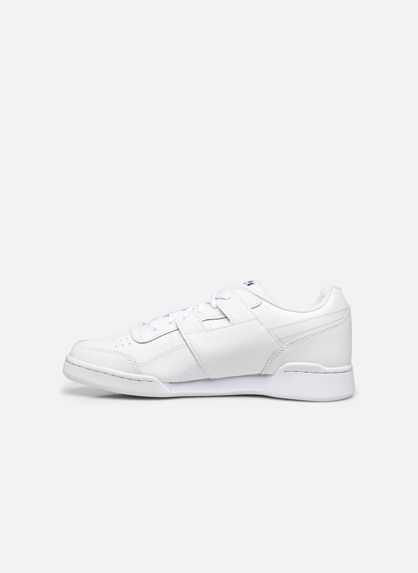 Baskets basses Workout Plus homme blanc Reebok Baskets basses Workout Plus homme blanc Ftwr WhiteFtwr WhiteClassic Co