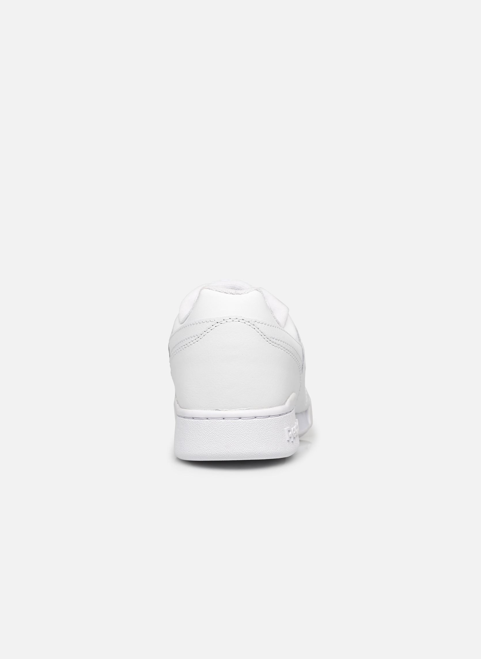 Baskets basses Workout Plus homme blanc Reebok Baskets basses Workout Plus homme blanc Ftwr WhiteFtwr WhiteClassic Co