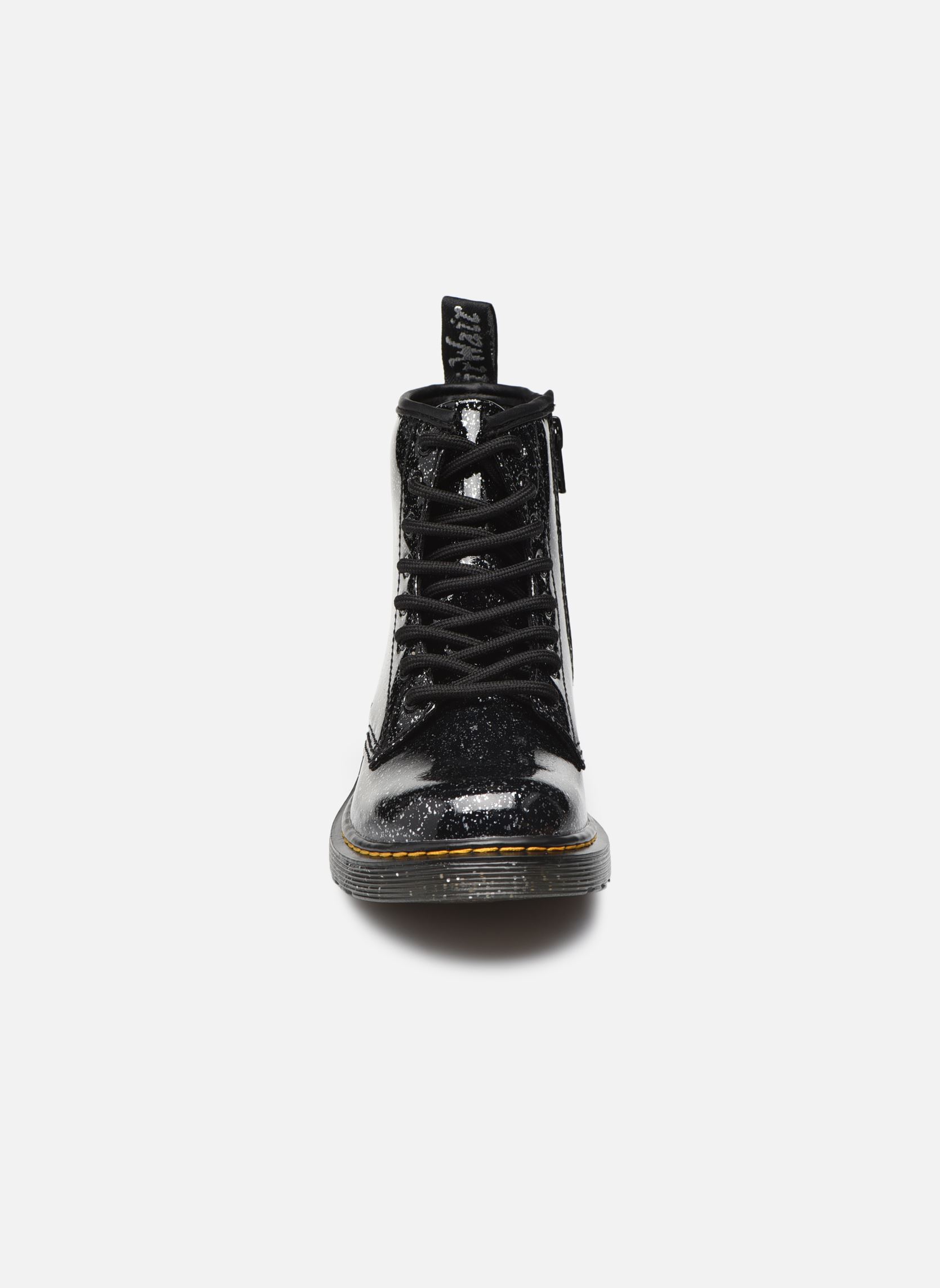 Enkellaarsjes 1460 J meisjes zwart Dr. Martens Enkellaarsjes 1460 J meisjes zwart BLACK COSMIC GLITTER