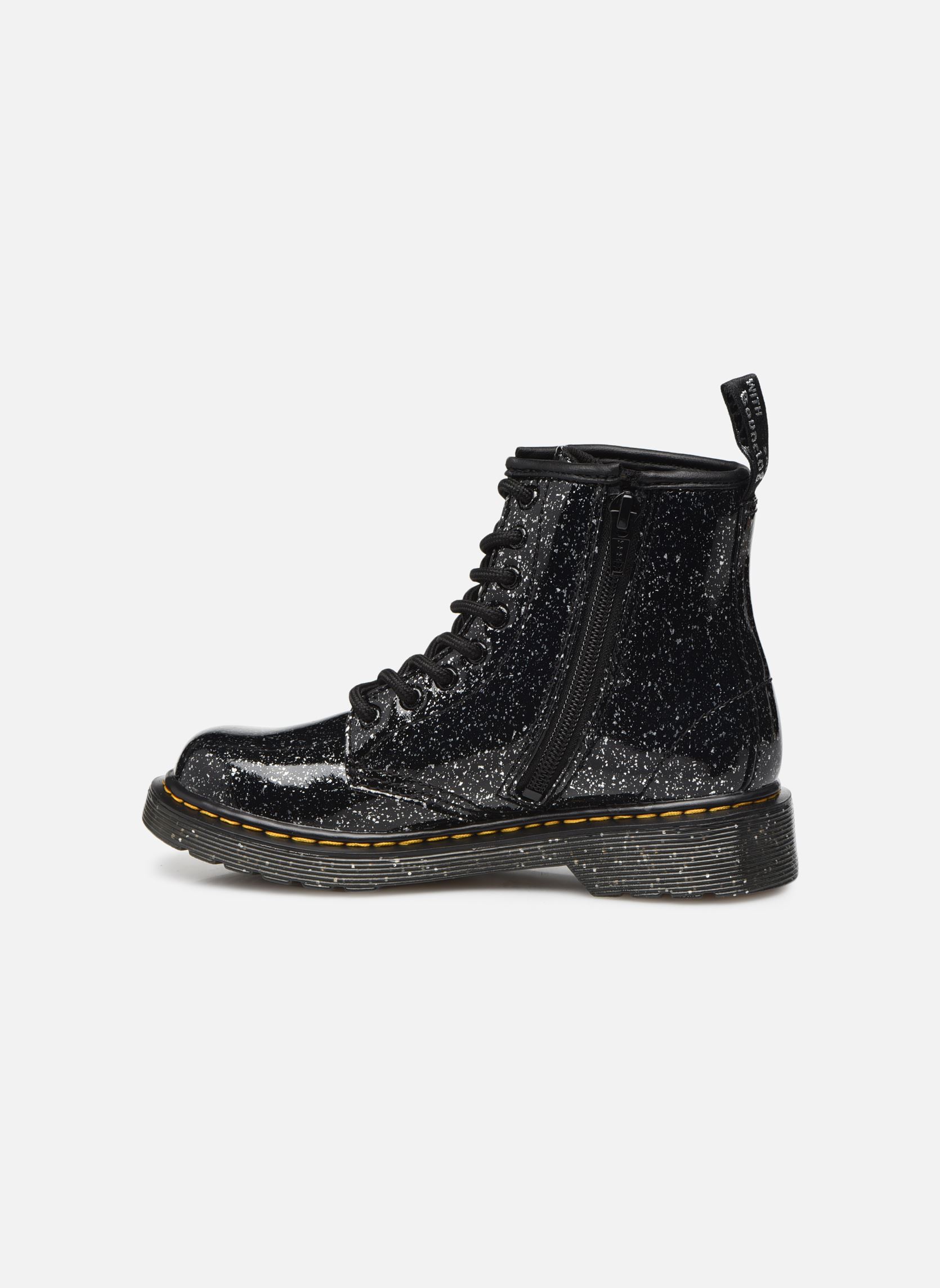 Enkellaarsjes 1460 J meisjes zwart Dr. Martens Enkellaarsjes 1460 J meisjes zwart BLACK COSMIC GLITTER