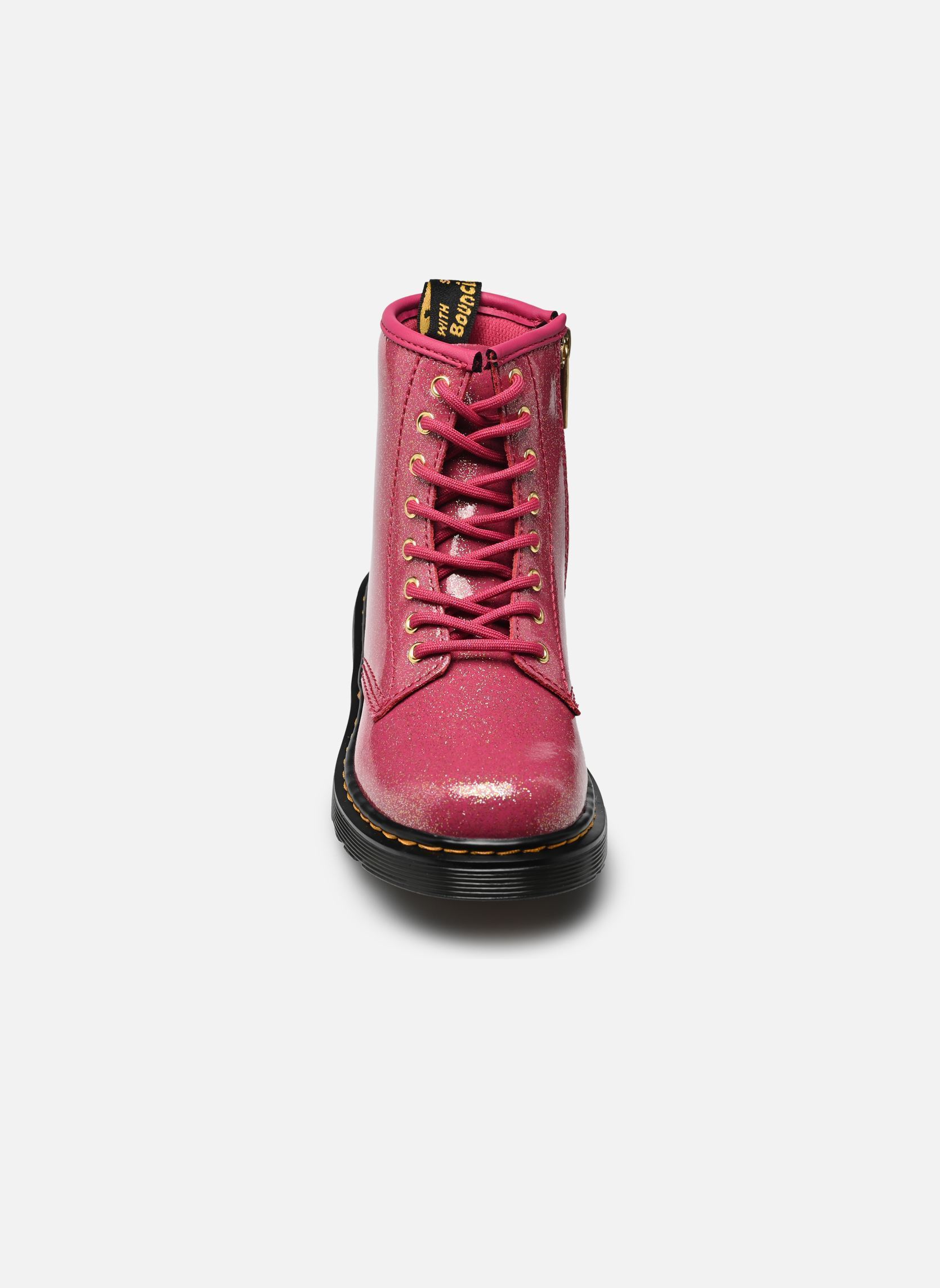Stiefeletten / Ankle Boots 1460 J rosa Dr. Martens Stiefeletten / Ankle Boots 1460 J rosa FUCHSIA SILVER NEBULA GLITTER
