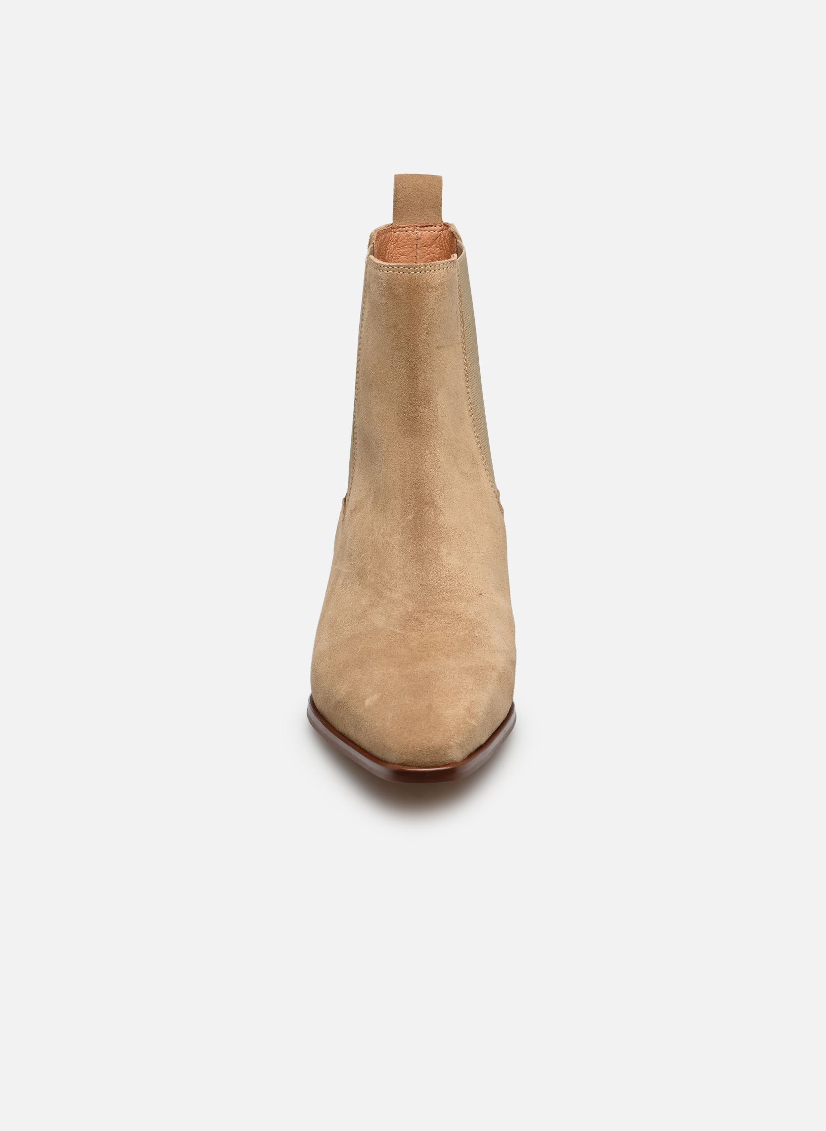 Bottines basses Papaye femme beige Jonak Bottines basses Papaye femme beige Croute taupe