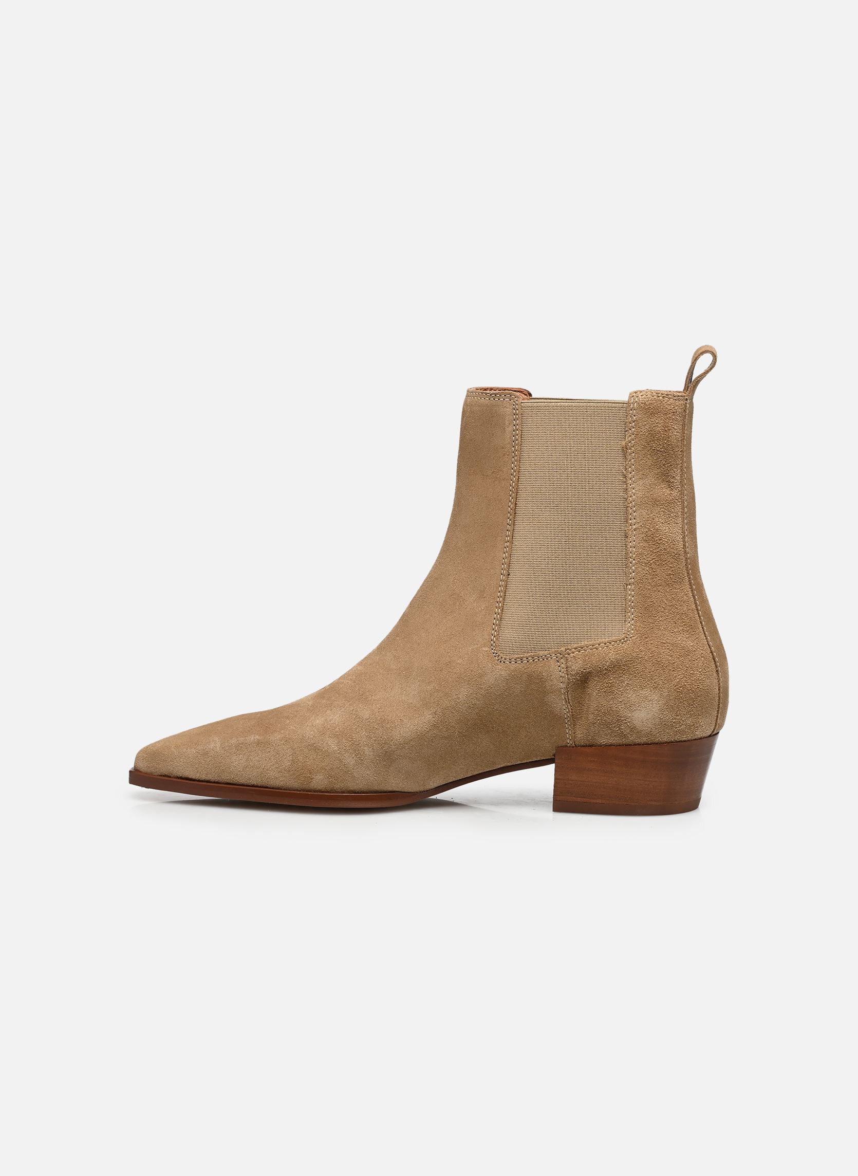 Bottines basses Papaye femme beige Jonak Bottines basses Papaye femme beige Croute taupe