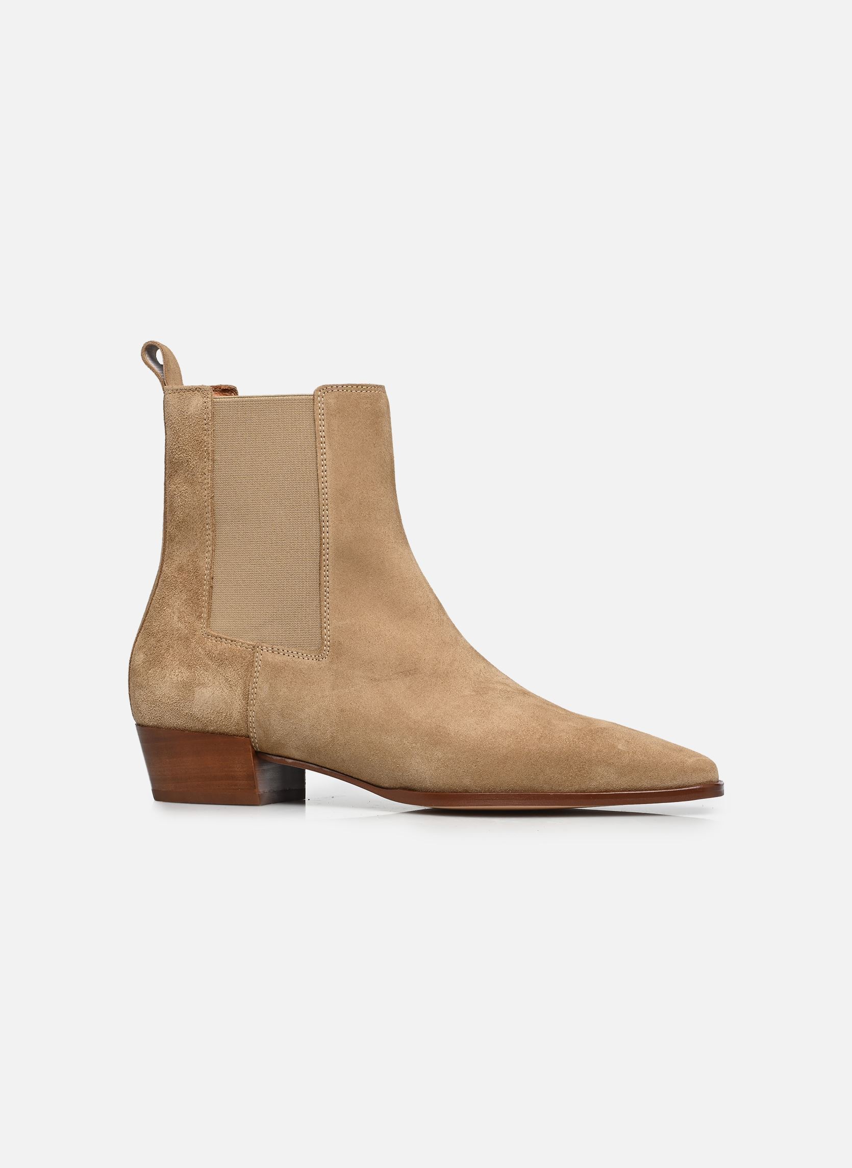 Bottines basses Papaye femme beige Jonak Bottines basses Papaye femme beige Croute taupe