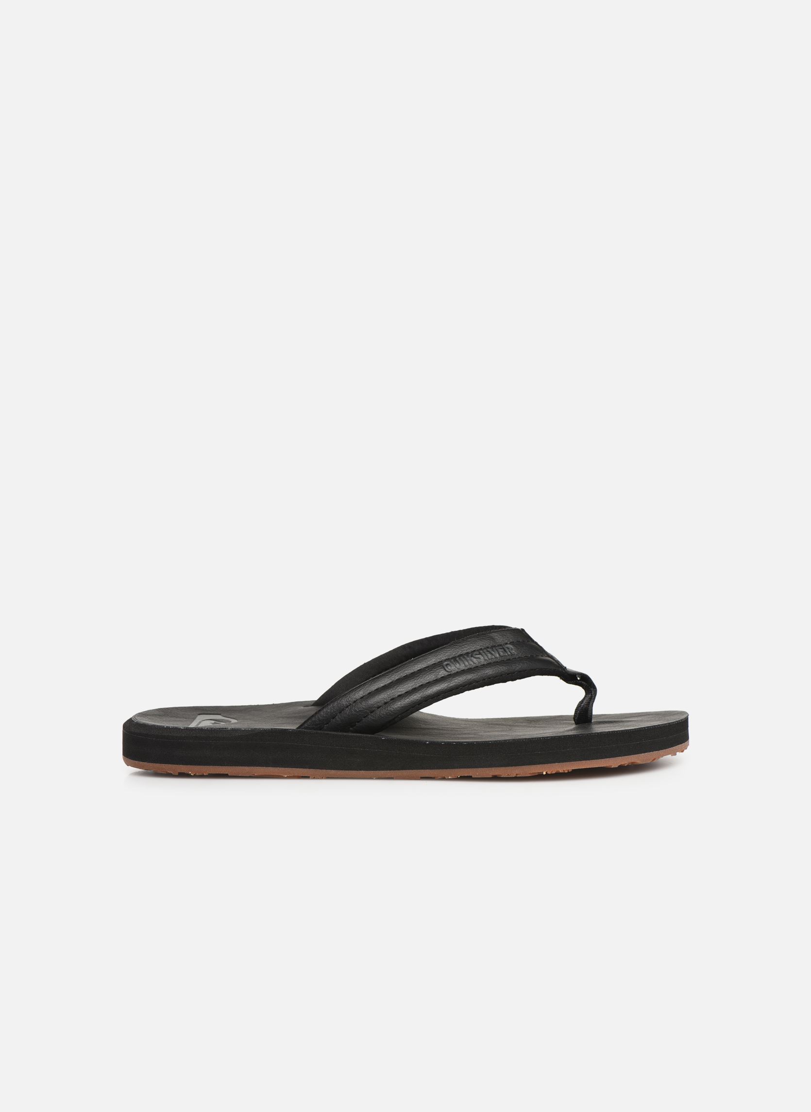 Slippers Carver Nubuck heren zwart Quiksilver Slippers Carver Nubuck heren zwart Black
