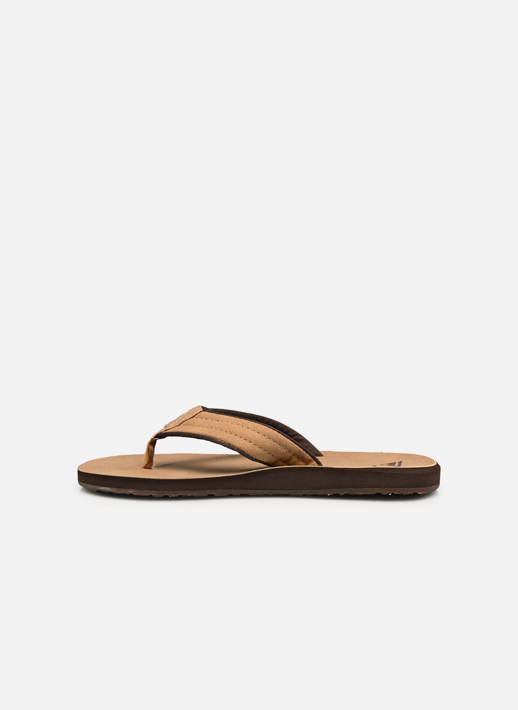 Tongs Carver Nubuck homme marron Quiksilver Tongs Carver Nubuck homme marron TAN - PATTERN_1