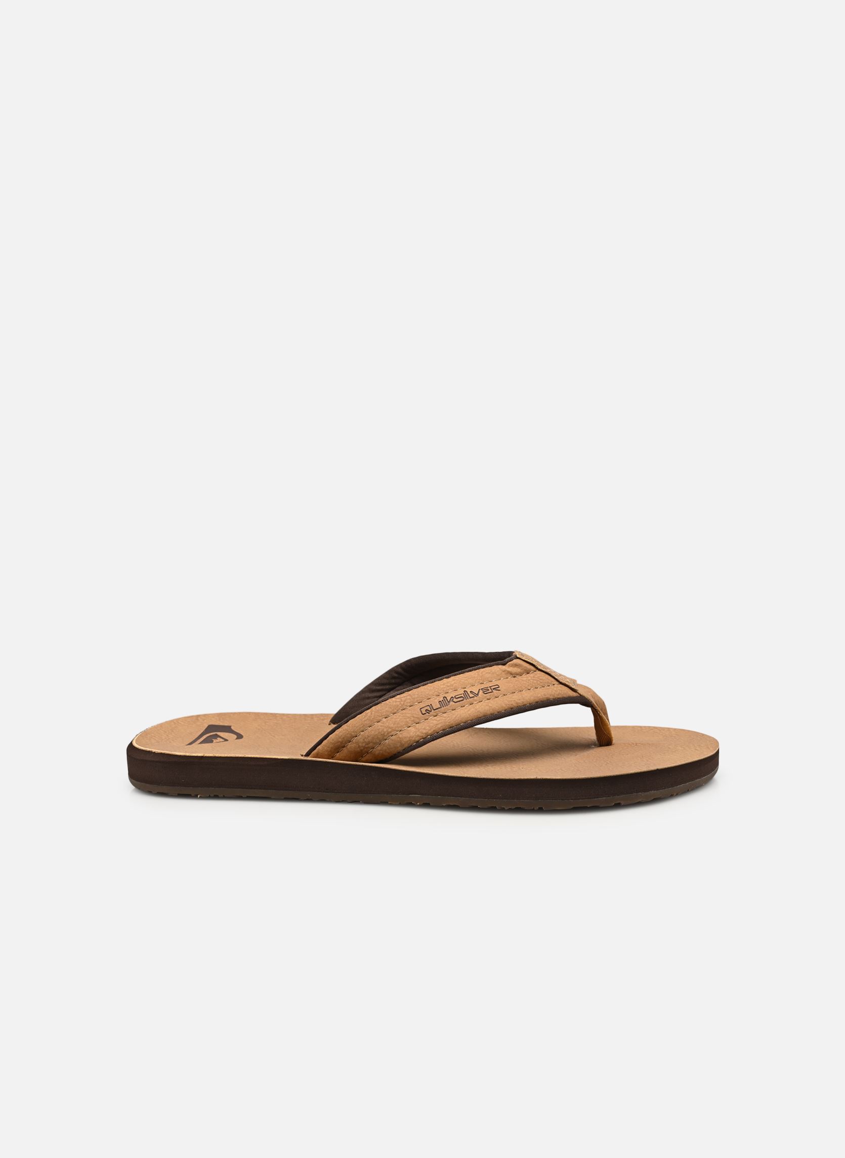Tongs Carver Nubuck homme marron Quiksilver Tongs Carver Nubuck homme marron TAN - PATTERN_1