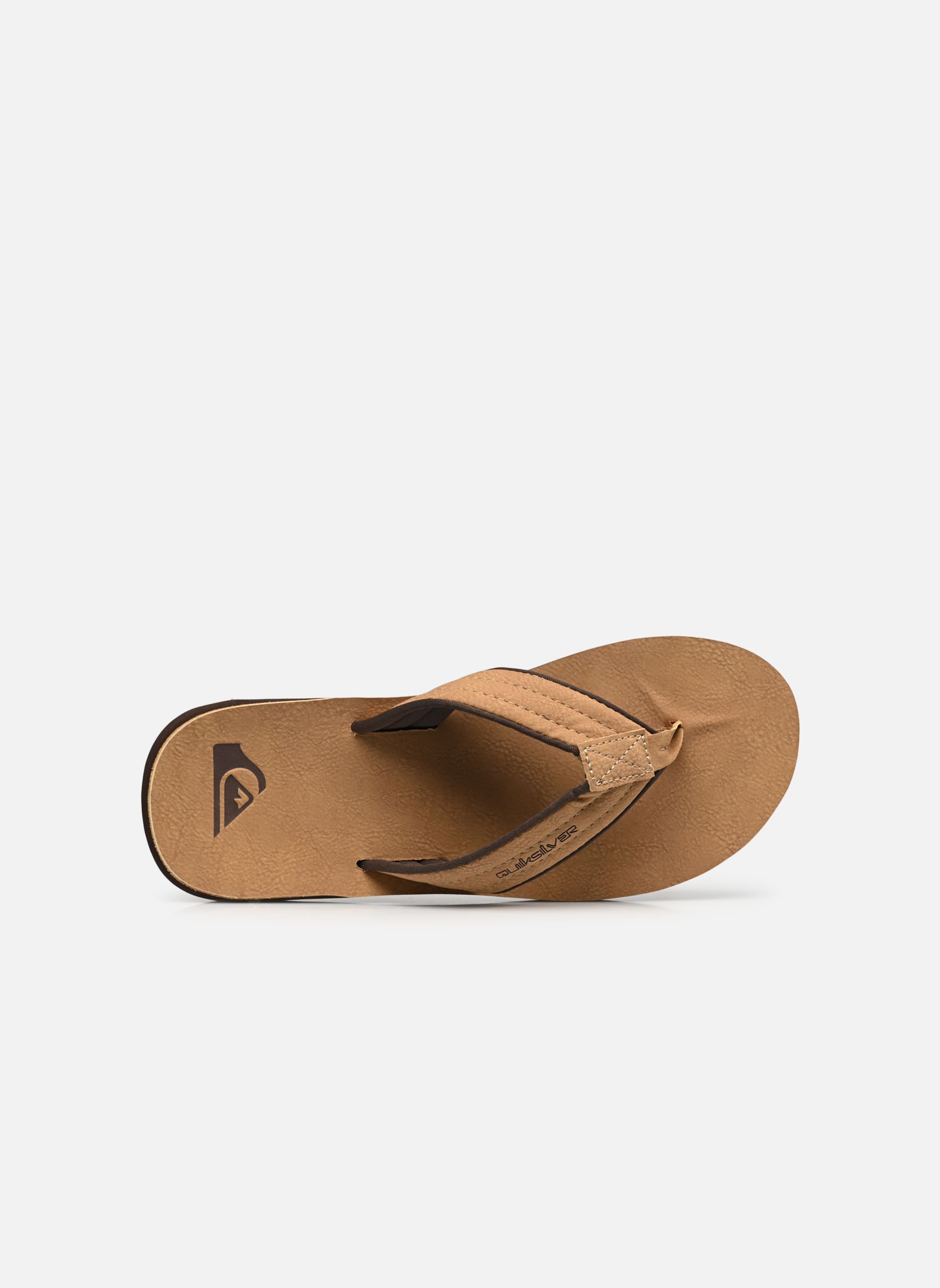 Tongs Carver Nubuck homme marron Quiksilver Tongs Carver Nubuck homme marron TAN - PATTERN_1