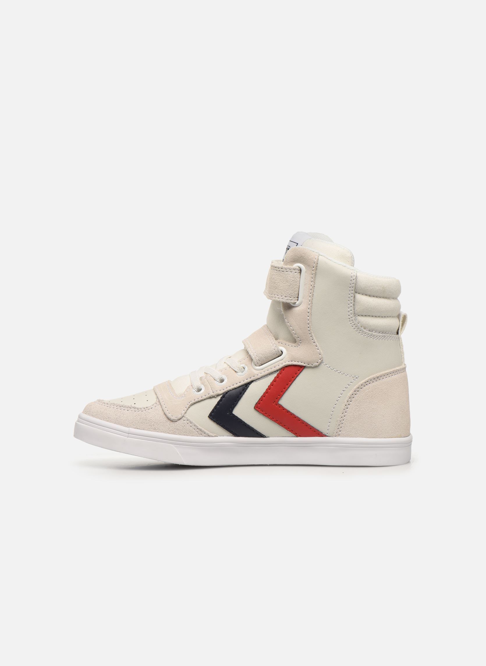 Baskets basses Stadil JR Leather High blanc Hummel Baskets basses Stadil JR Leather High blanc WhiteBlueredGum