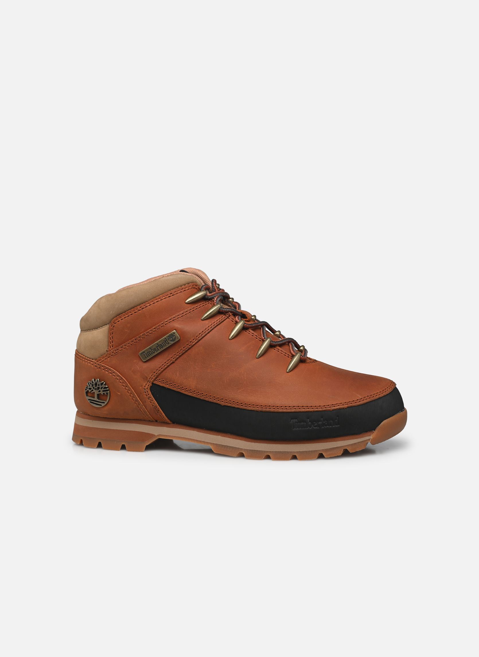 Bottines à lacets Euro Sprint Hiker homme marron Timberland Bottines à lacets Euro Sprint Hiker homme marron MEDIUM ORANGE FULL GRAIN
