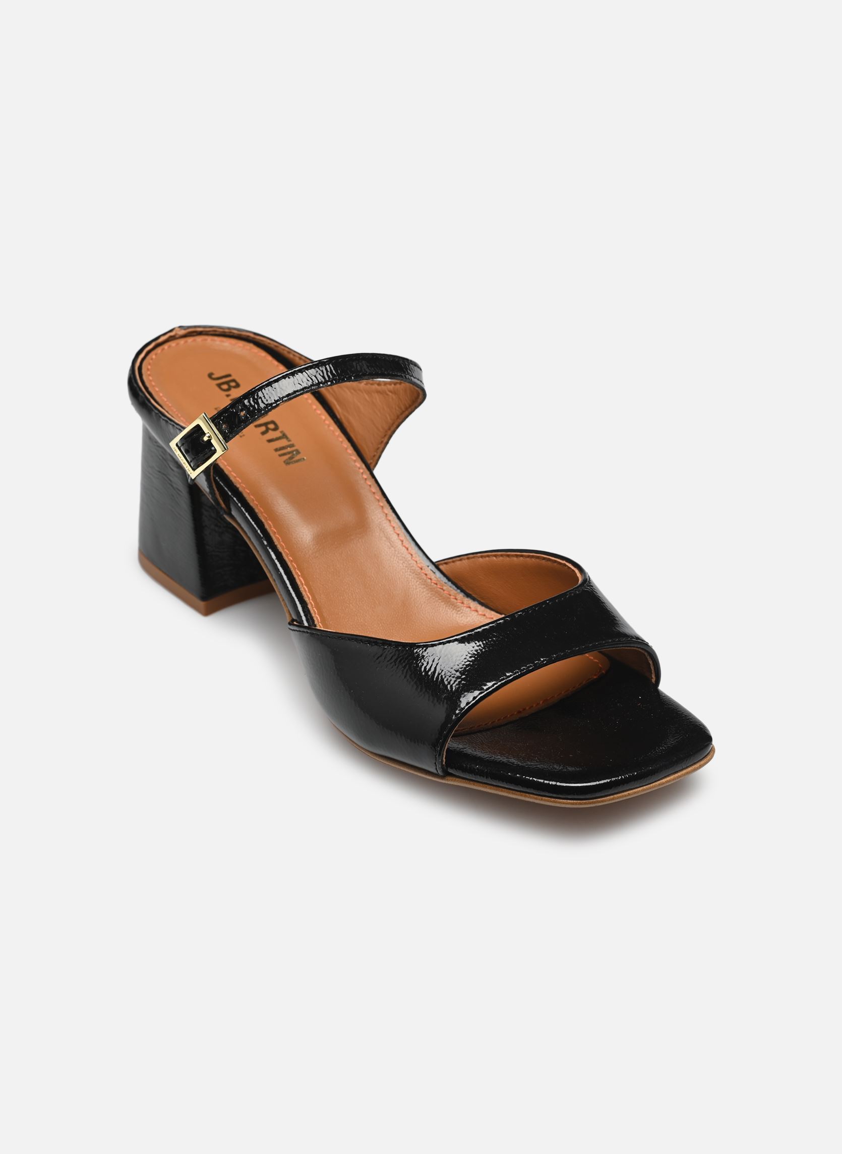 Pantoletten Diaz damen schwarz JB Martin Pantoletten Diaz damen schwarz Vernis noir
