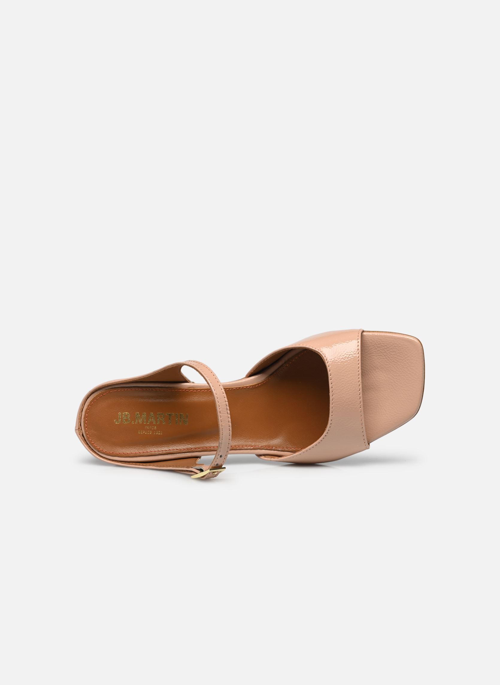 Muilen Diaz dames beige JB Martin Muilen Diaz dames beige Vernis nude