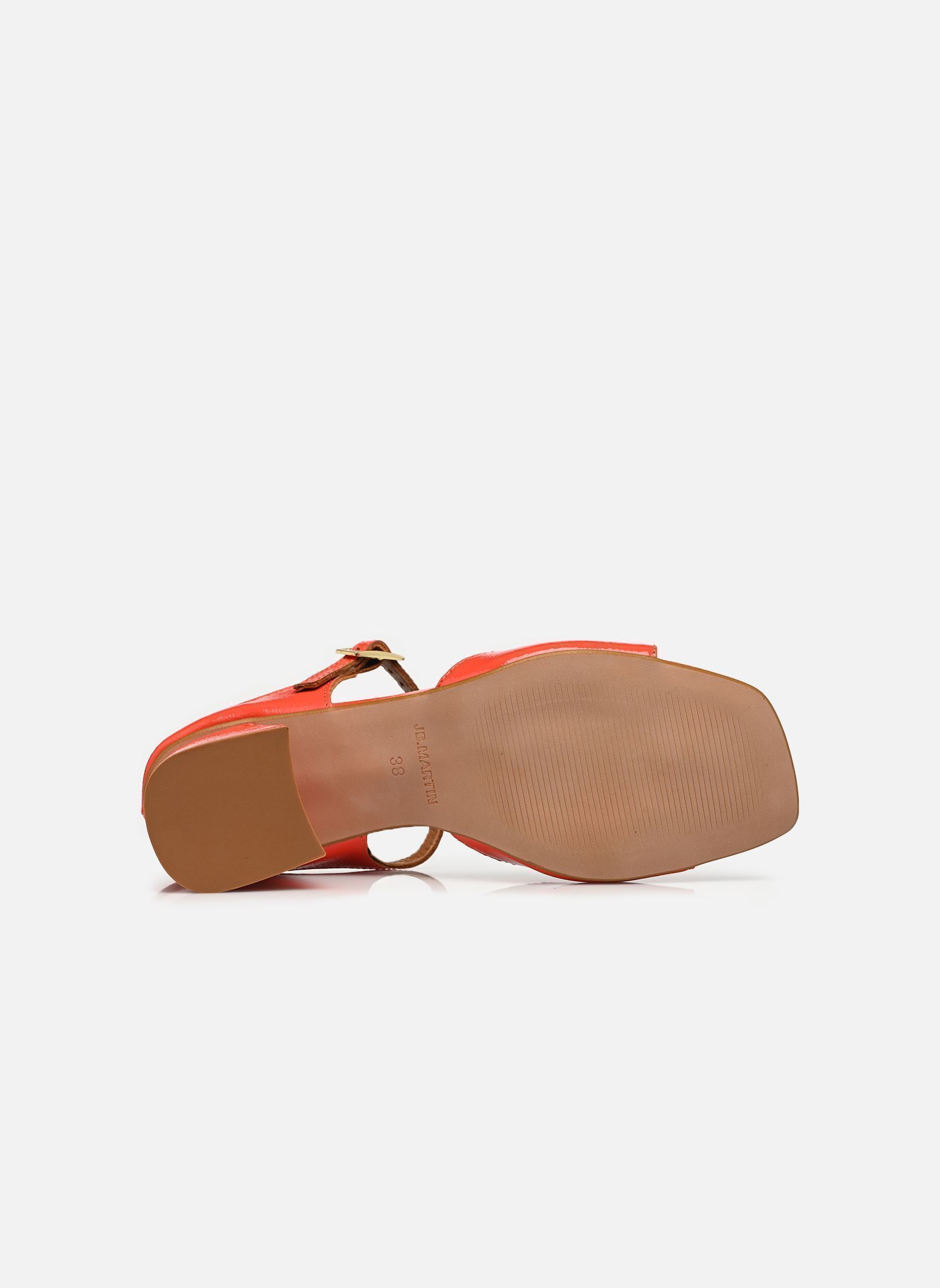 Pantoletten Diaz damen rot JB Martin Pantoletten Diaz damen rot Vernis Magma