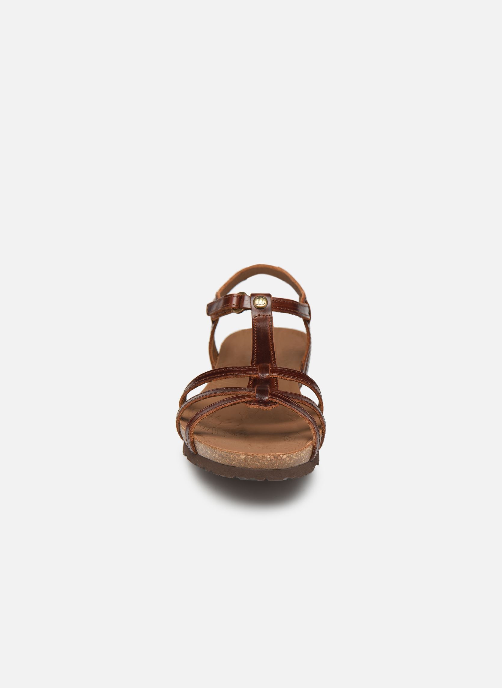 Sandales Dori femme marron Panama Jack Sandales Dori femme marron PULL-UP CUERO / BARK
