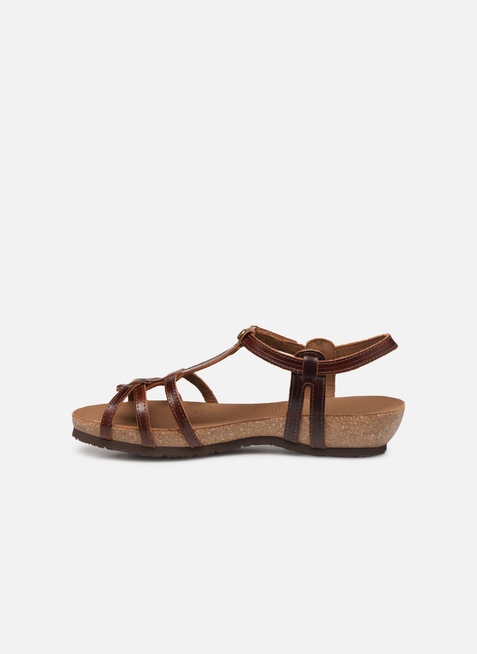 Sandales Dori femme marron Panama Jack Sandales Dori femme marron PULL-UP CUERO / BARK
