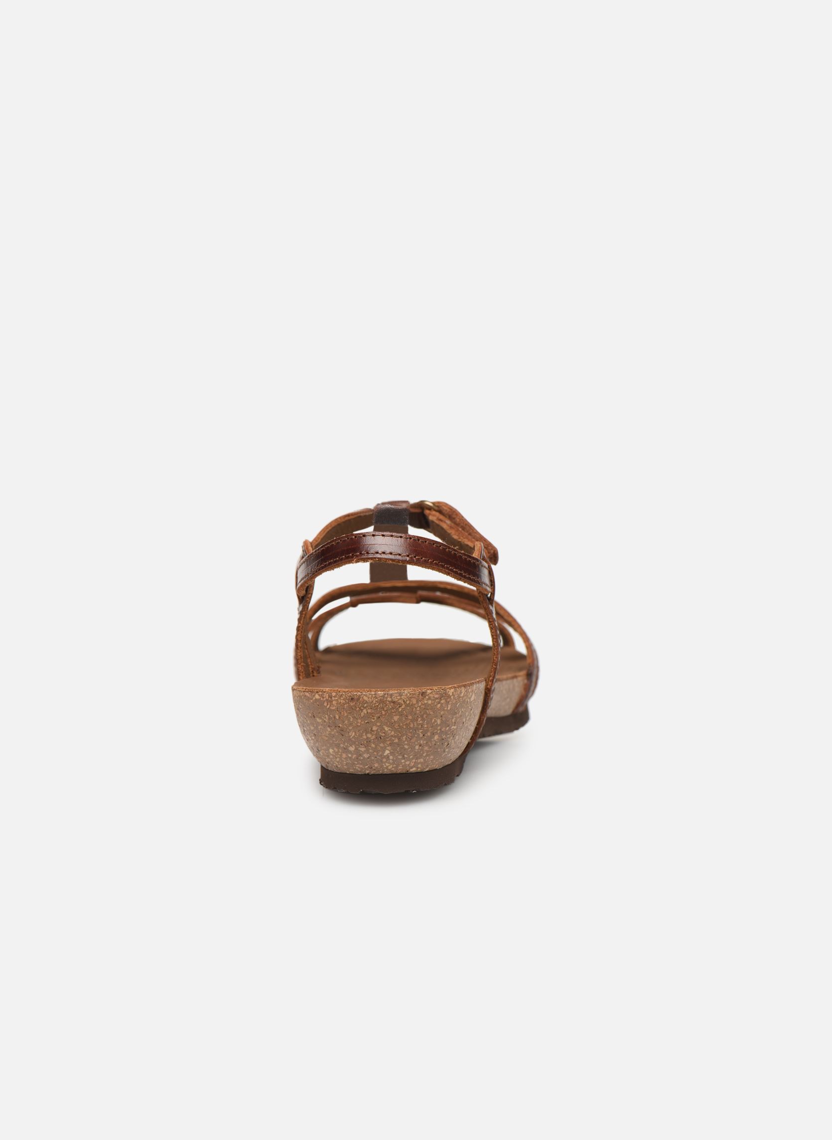 Sandales Dori femme marron Panama Jack Sandales Dori femme marron PULL-UP CUERO / BARK