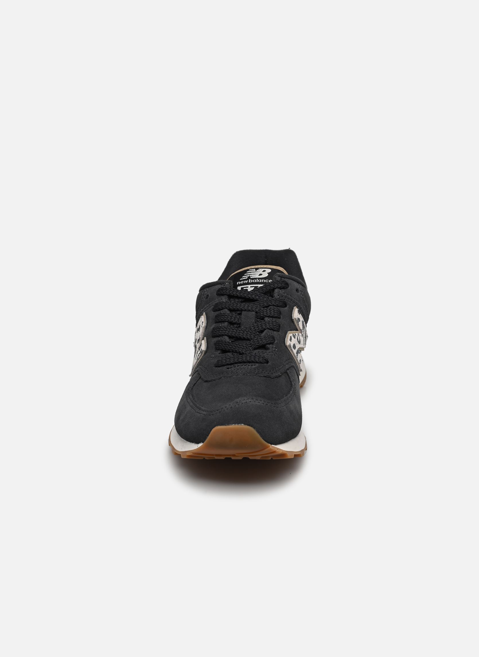 Niedrige Sneaker WL574 damen grau New Balance Niedrige Sneaker WL574 damen grau 1-PHANTOM