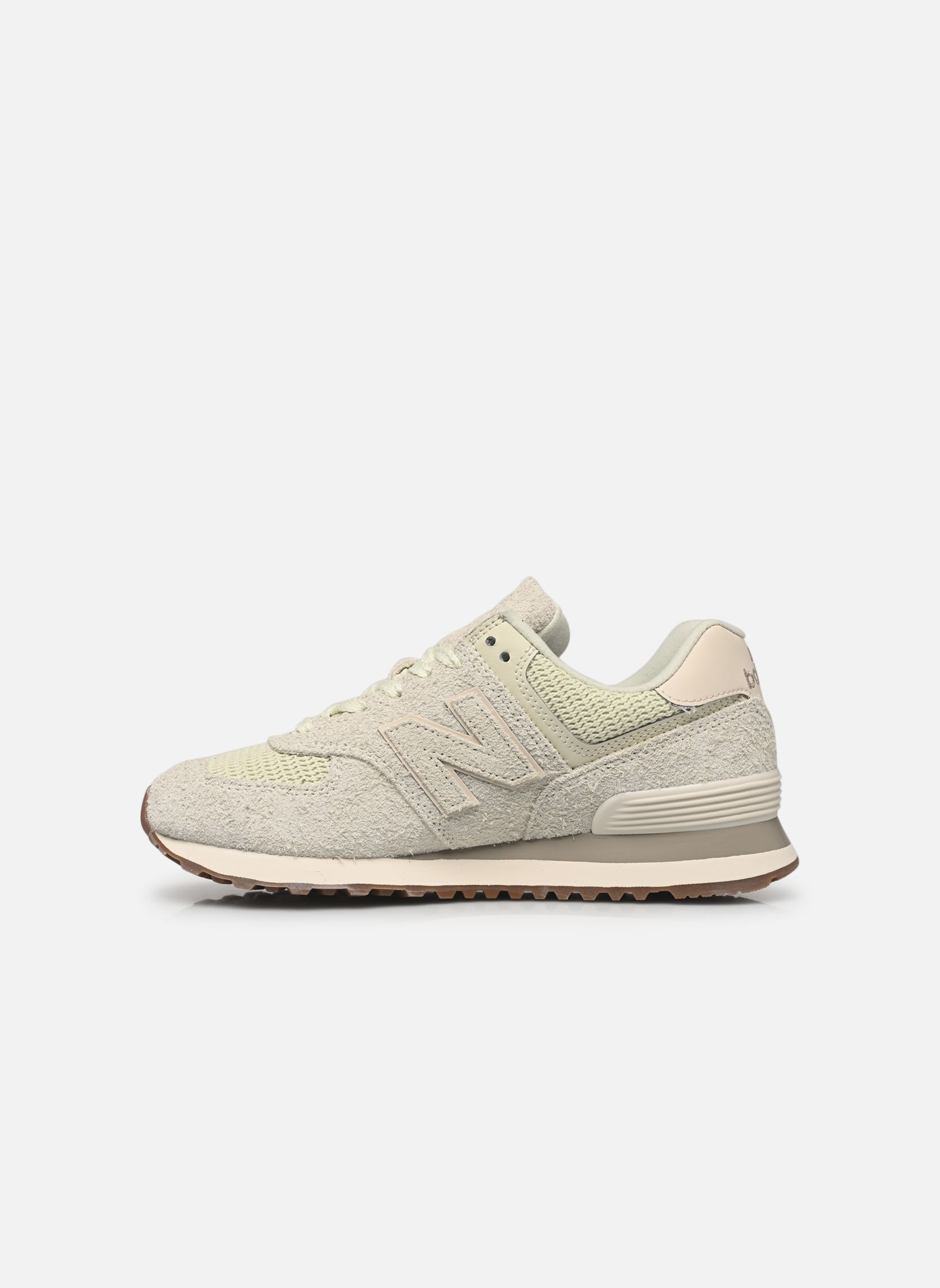 Niedrige Sneaker WL574 damen beige New Balance Niedrige Sneaker WL574 damen beige MINERAL