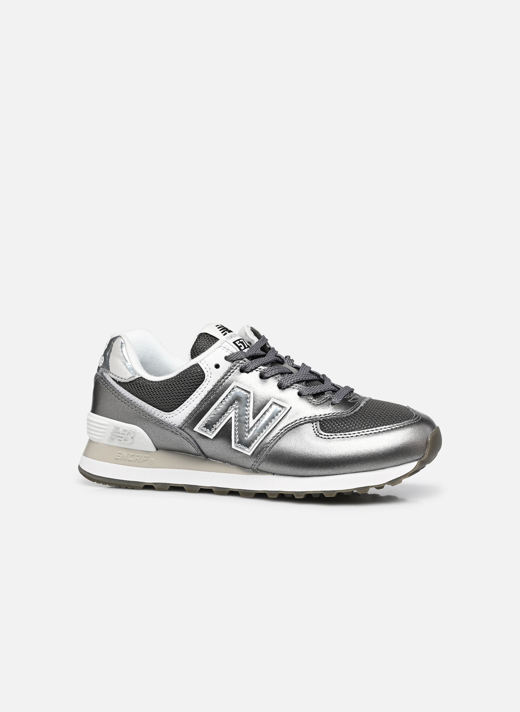Niedrige Sneaker WL574 damen silber New Balance Niedrige Sneaker WL574 damen silber CASTLEROCK 2