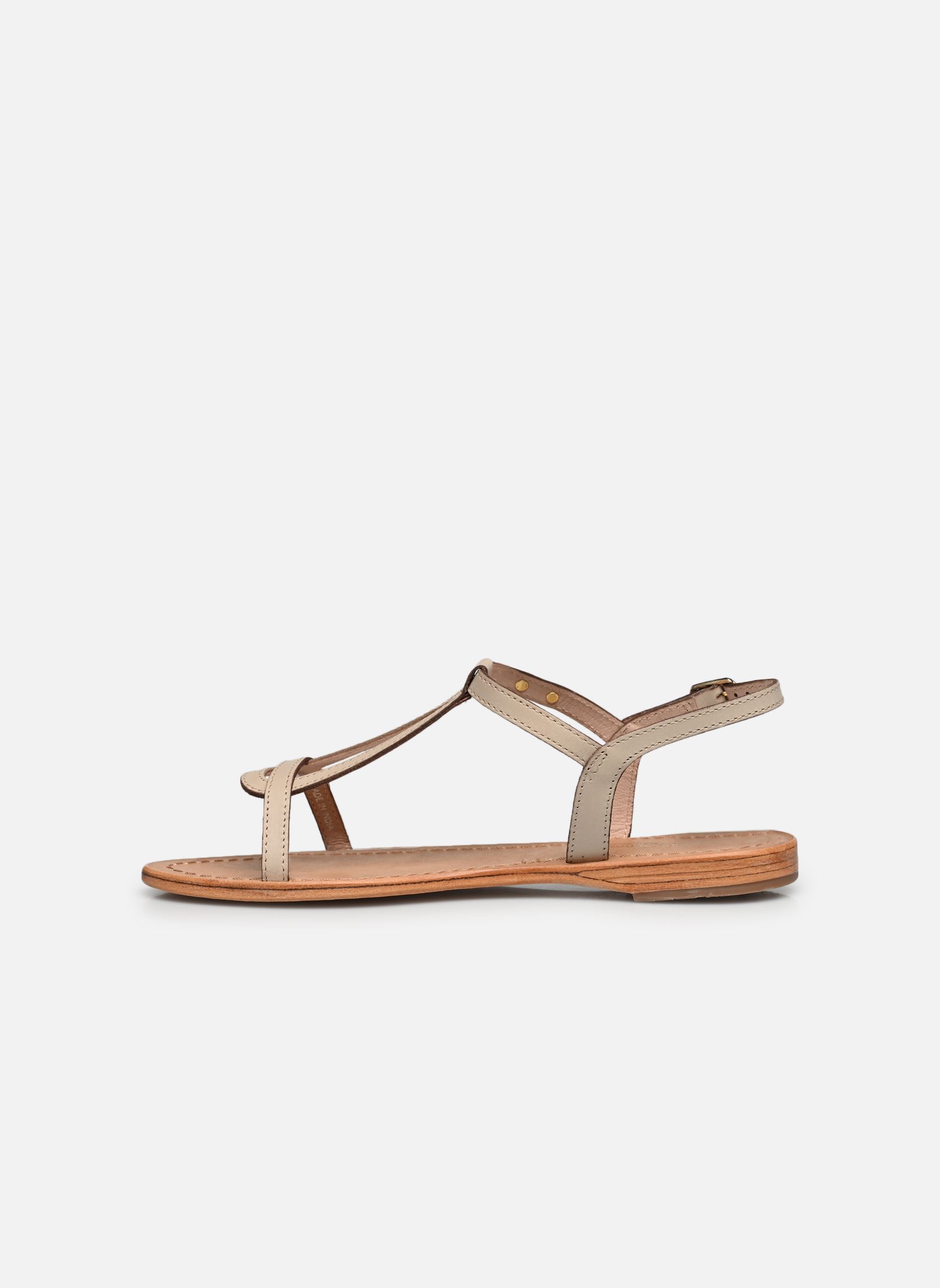 Sandalen Hamess damen beige Les Tropéziennes par M Belarbi Sandalen Hamess damen beige Creme