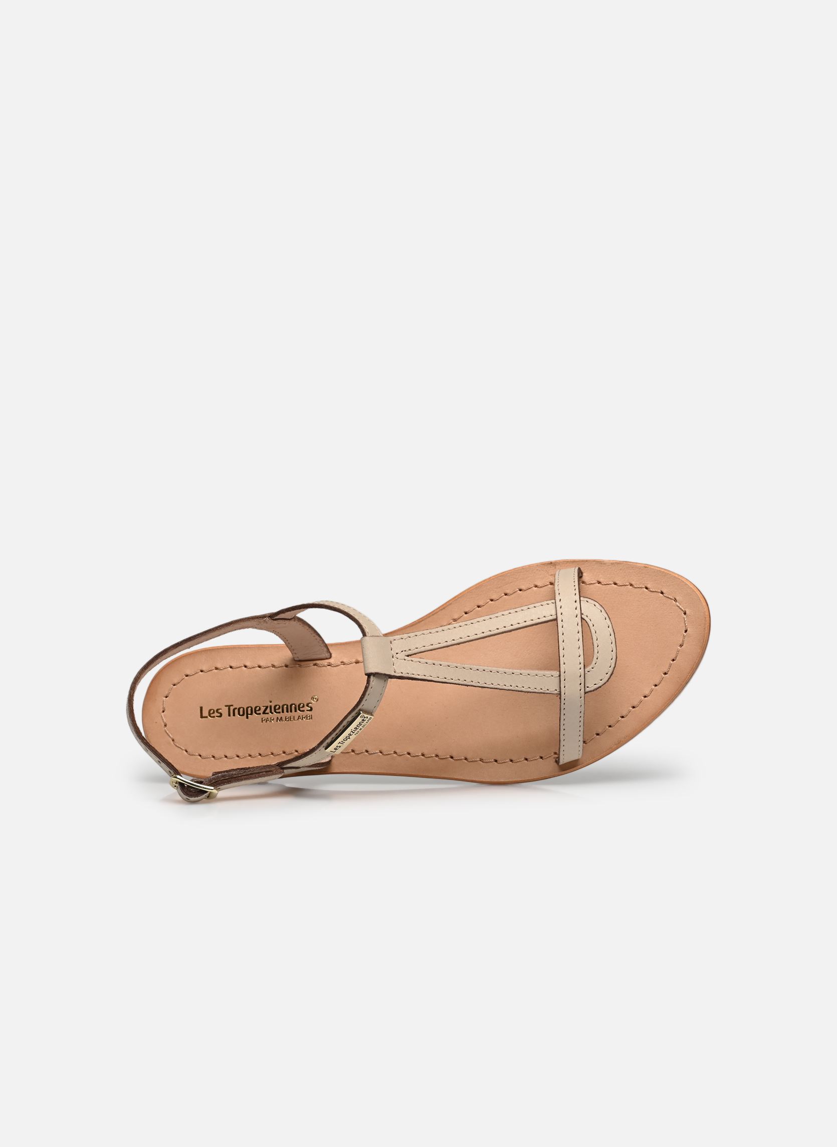 Sandalen Hamess damen beige Les Tropéziennes par M Belarbi Sandalen Hamess damen beige Creme