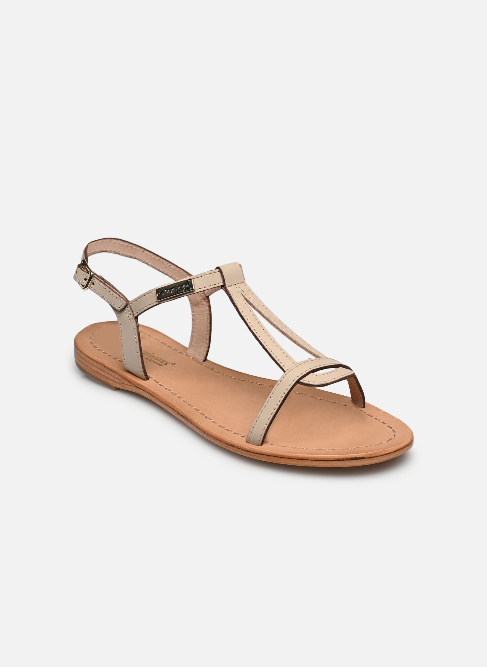 Sandalen Hamess damen beige Les Tropéziennes par M Belarbi Sandalen Hamess damen beige Creme