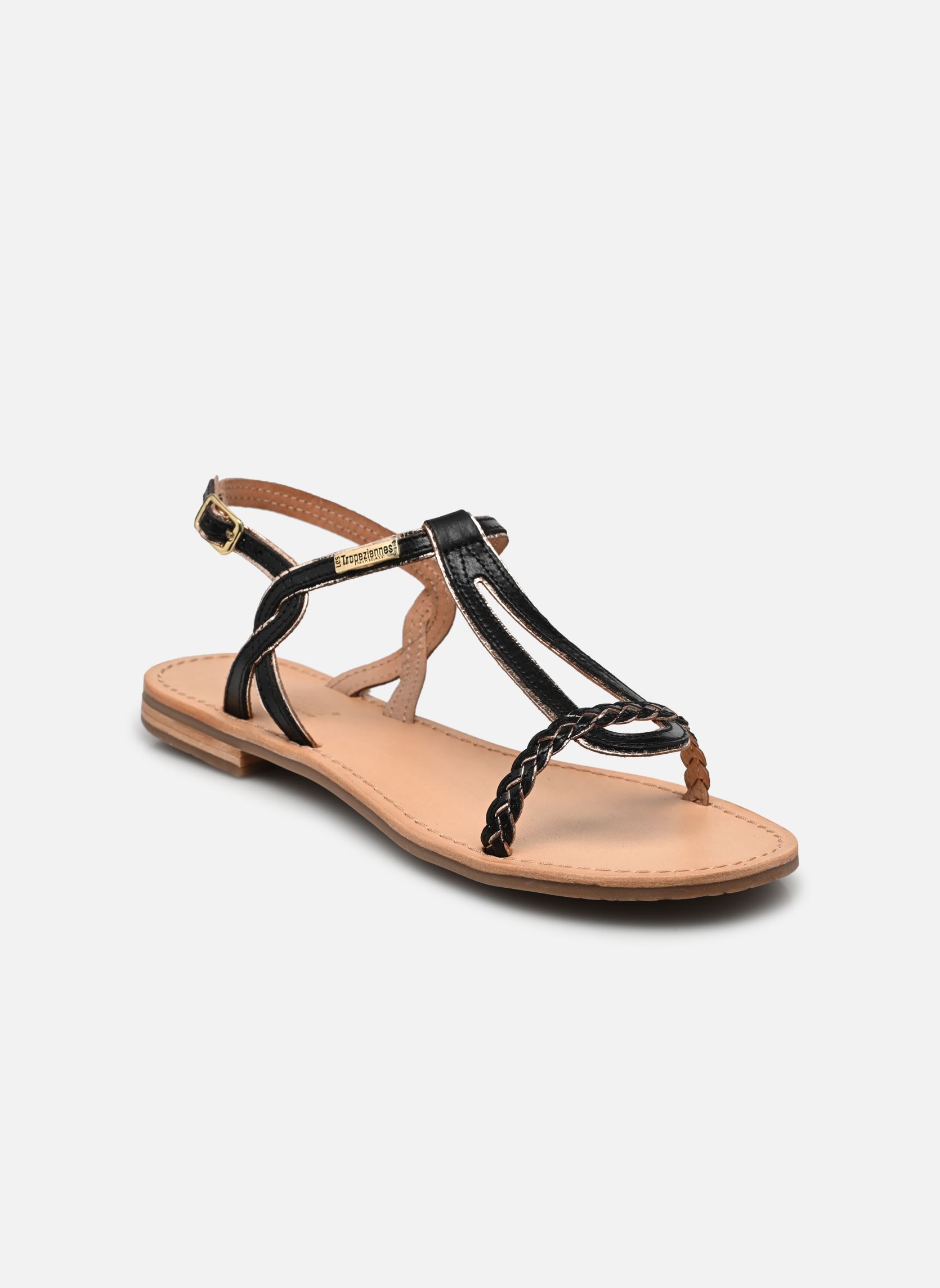 Sandalen Happy damen schwarz Les Tropéziennes par M Belarbi Sandalen Happy damen schwarz NOIR