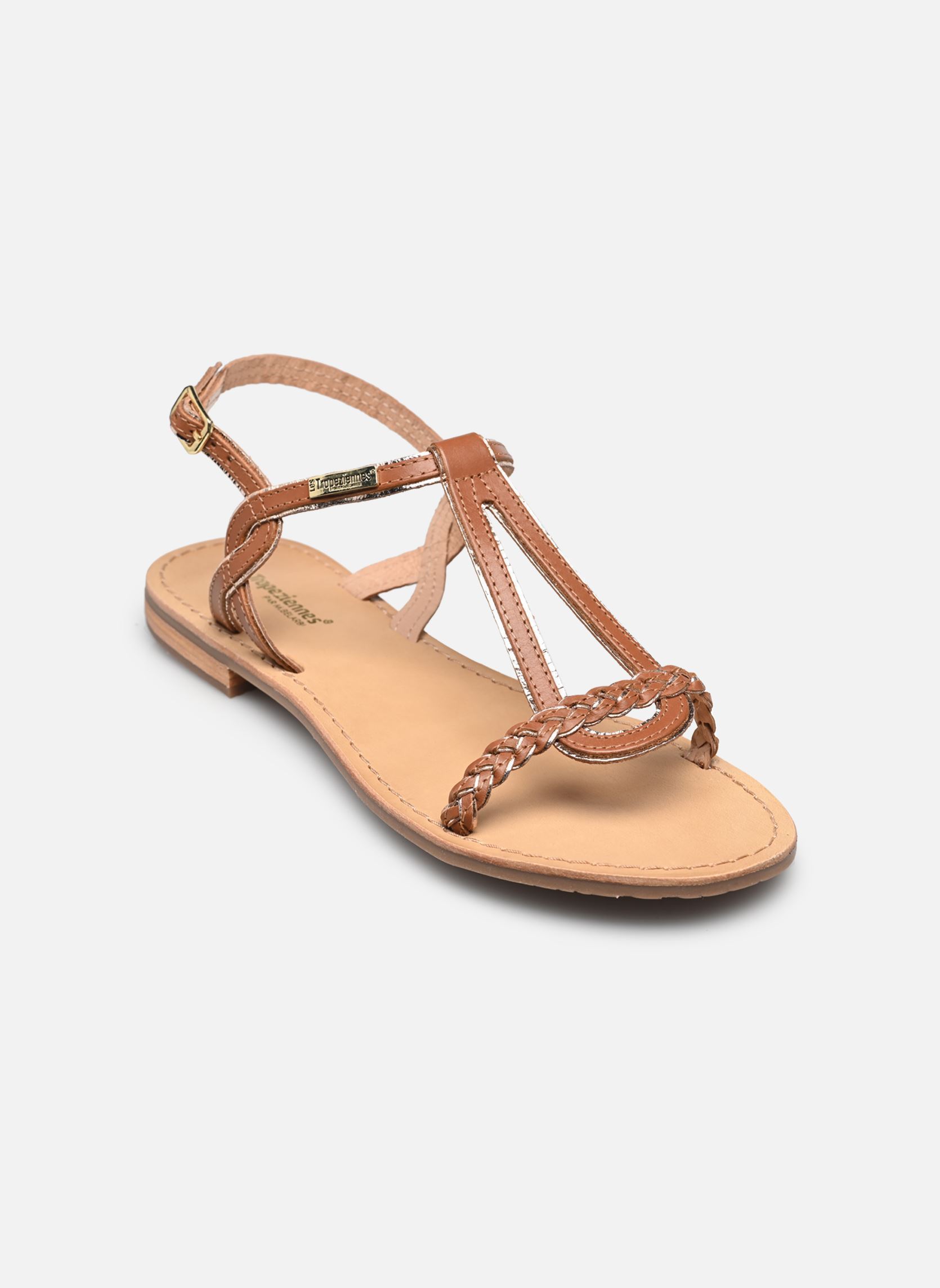Sandalen Happy damen braun Les Tropéziennes par M Belarbi Sandalen Happy damen braun TAN