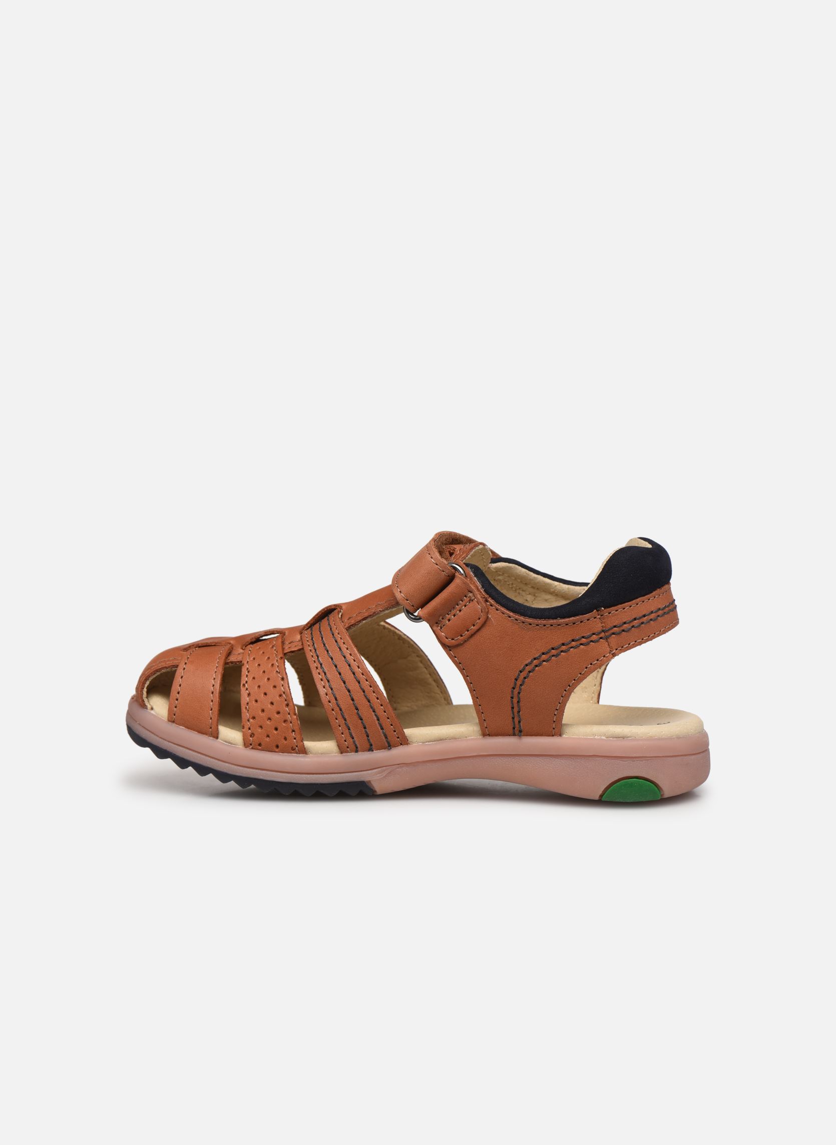 Sandales Platinium garçon marron Kickers Sandales Platinium garçon marron CAMEL