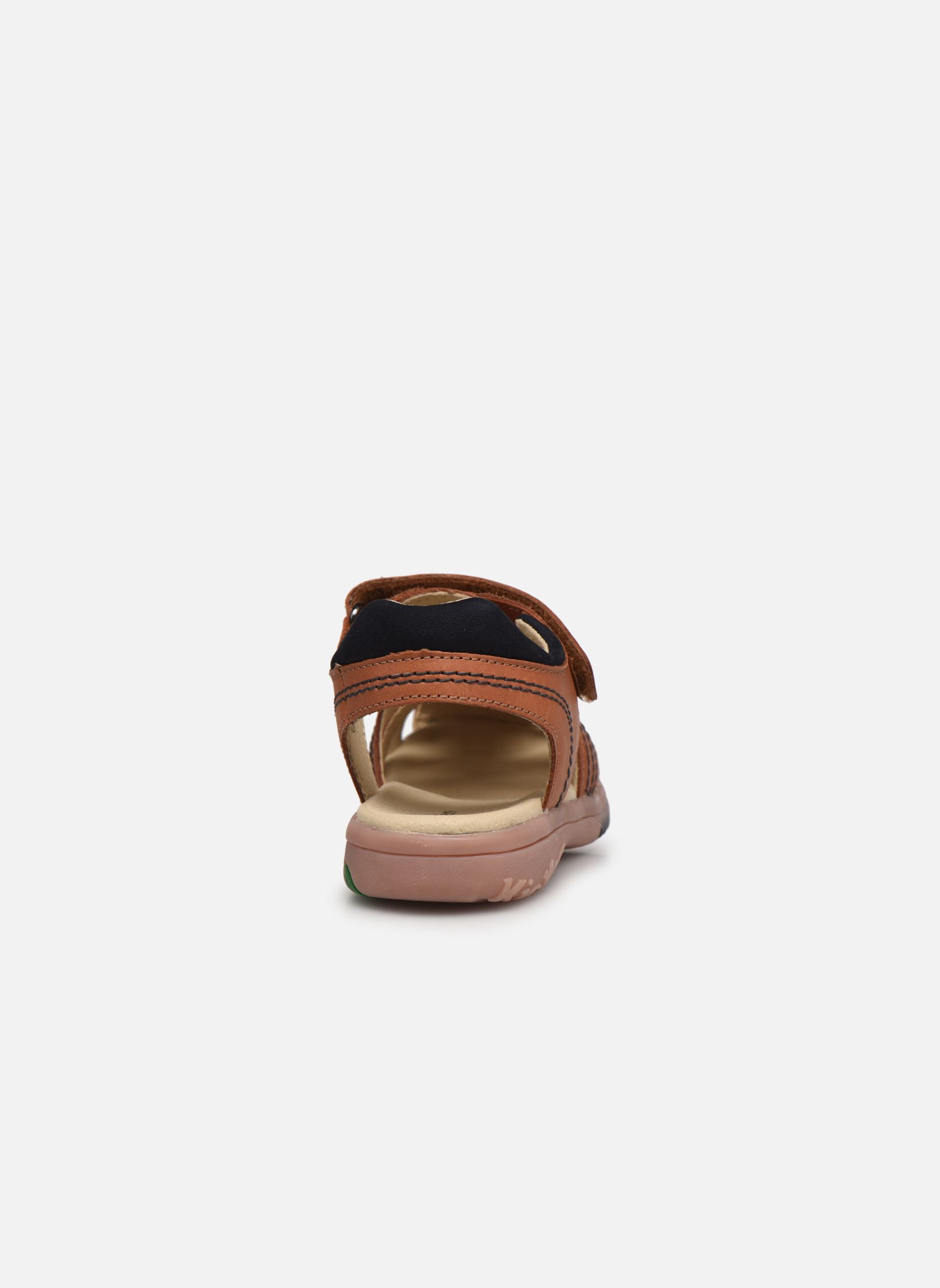 Sandales Platinium garçon marron Kickers Sandales Platinium garçon marron CAMEL
