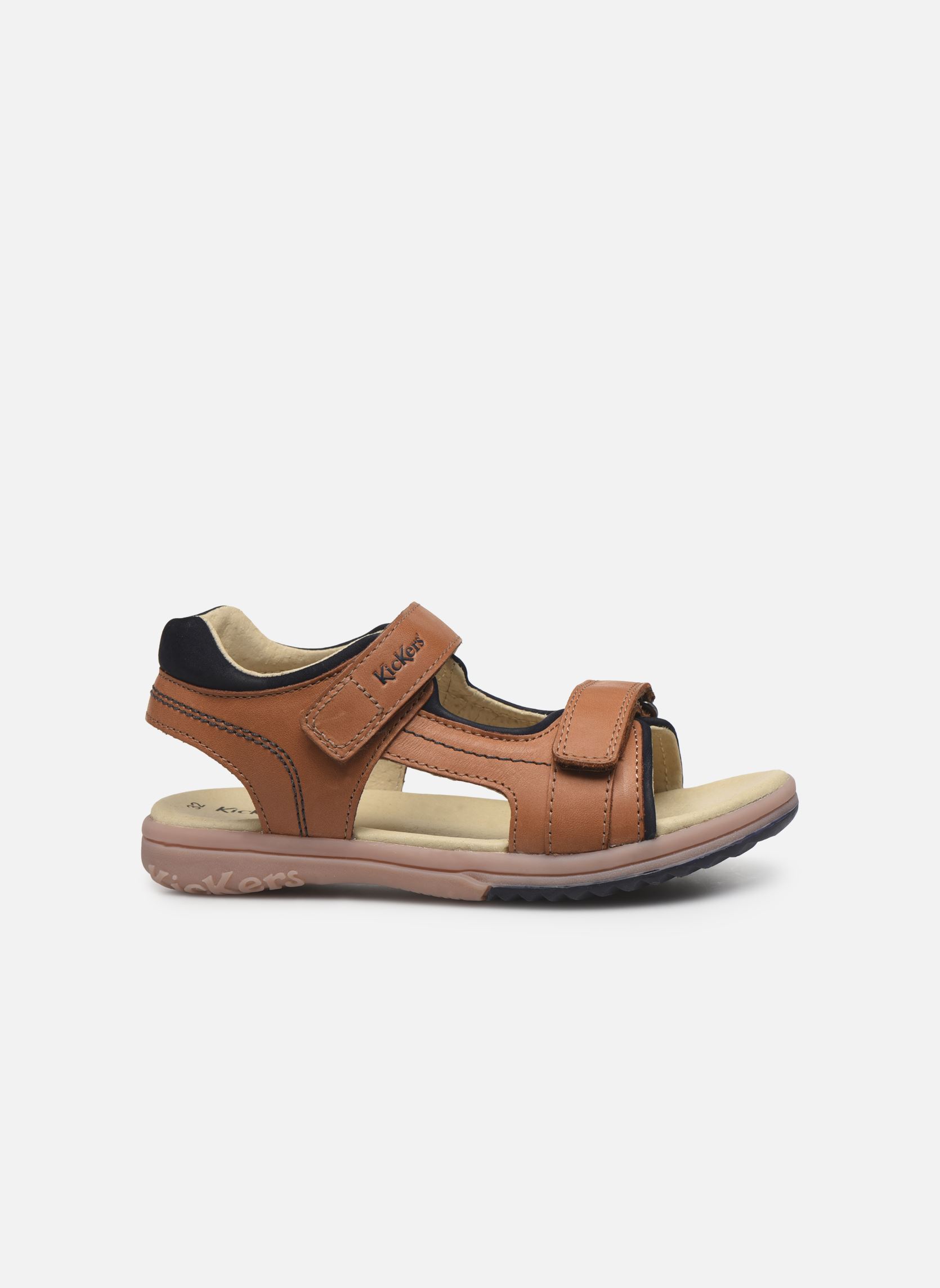 Sandales Platino garçon marron Kickers Sandales Platino garçon marron CAMEL