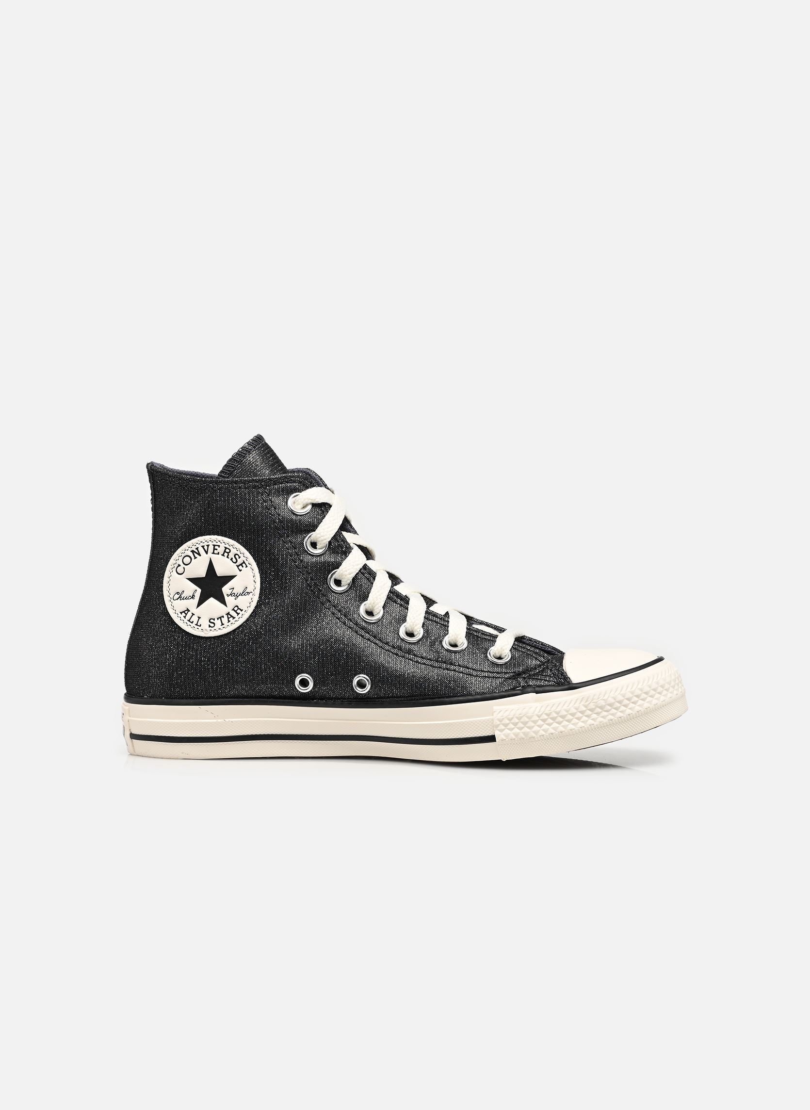 Knöchelhohe Sneaker Chuck Taylor All Star Sparkle Hi W damen schwarz Converse Knöchelhohe Sneaker Chuck Taylor All Star Sparkle Hi W damen schwarz COLD STARE/BLACK/EGRET