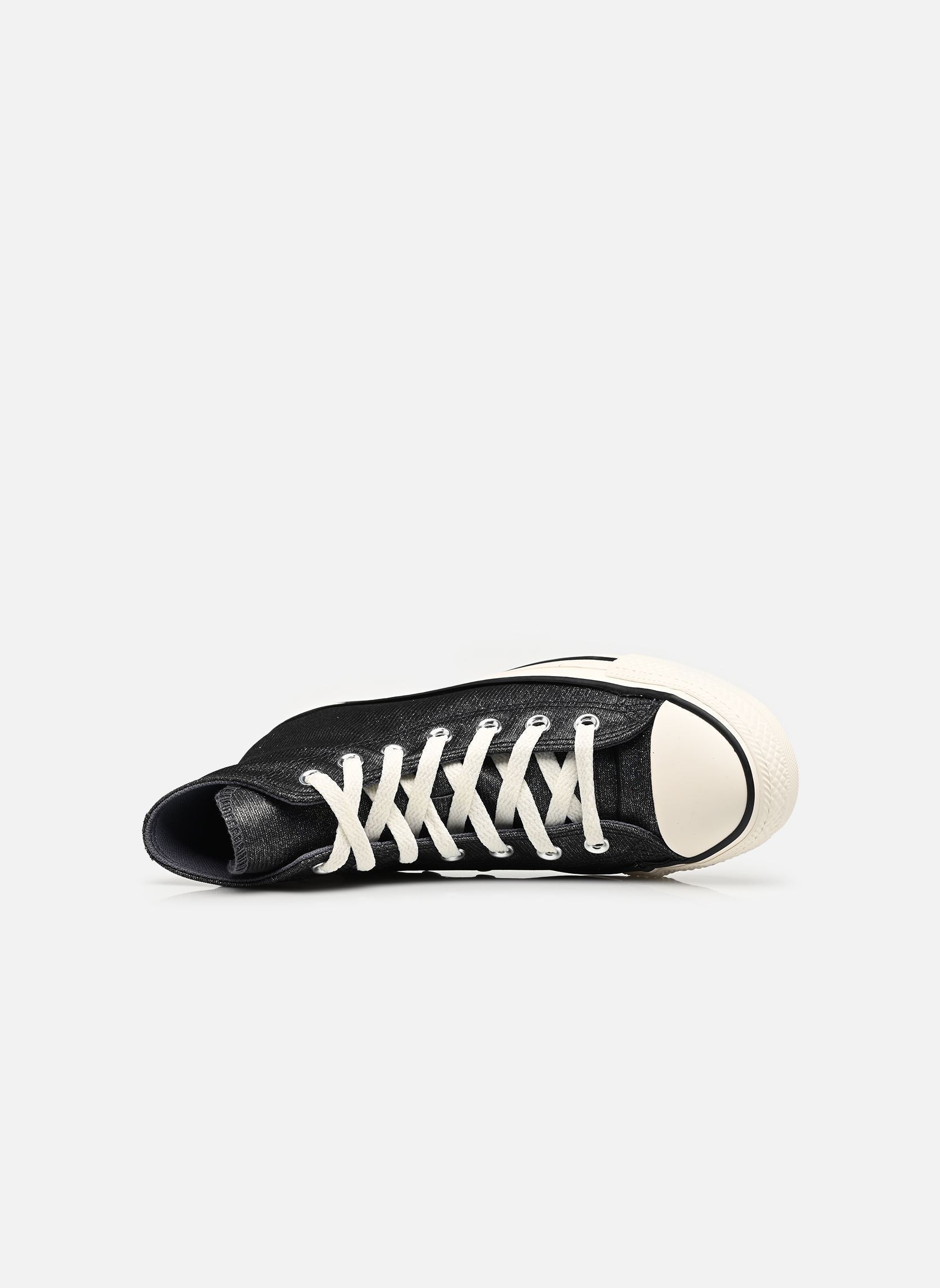 Knöchelhohe Sneaker Chuck Taylor All Star Sparkle Hi W damen schwarz Converse Knöchelhohe Sneaker Chuck Taylor All Star Sparkle Hi W damen schwarz COLD STARE/BLACK/EGRET