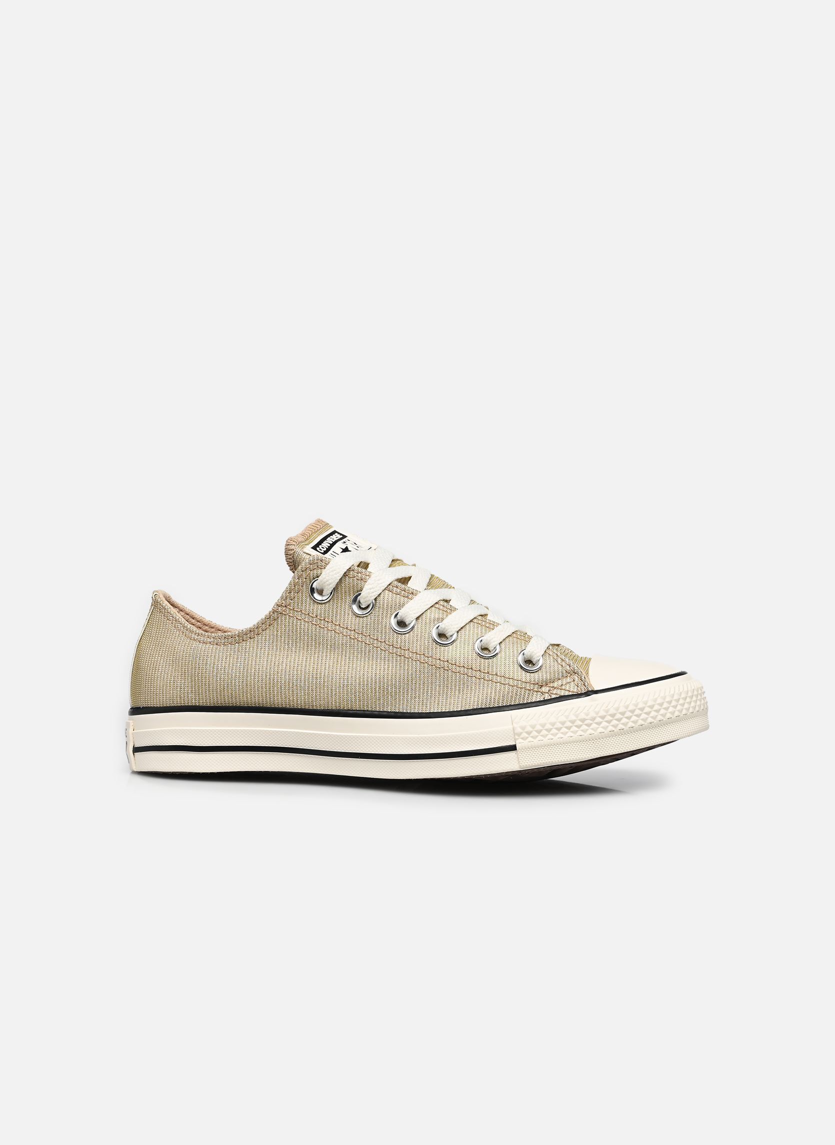 Niedrige Sneaker Chuck Taylor All Star Sparkle Ox W damen gold und bronze Converse Niedrige Sneaker Chuck Taylor All Star Sparkle Ox W damen gold und bronze LAST STRAW/EGRET/BLACK