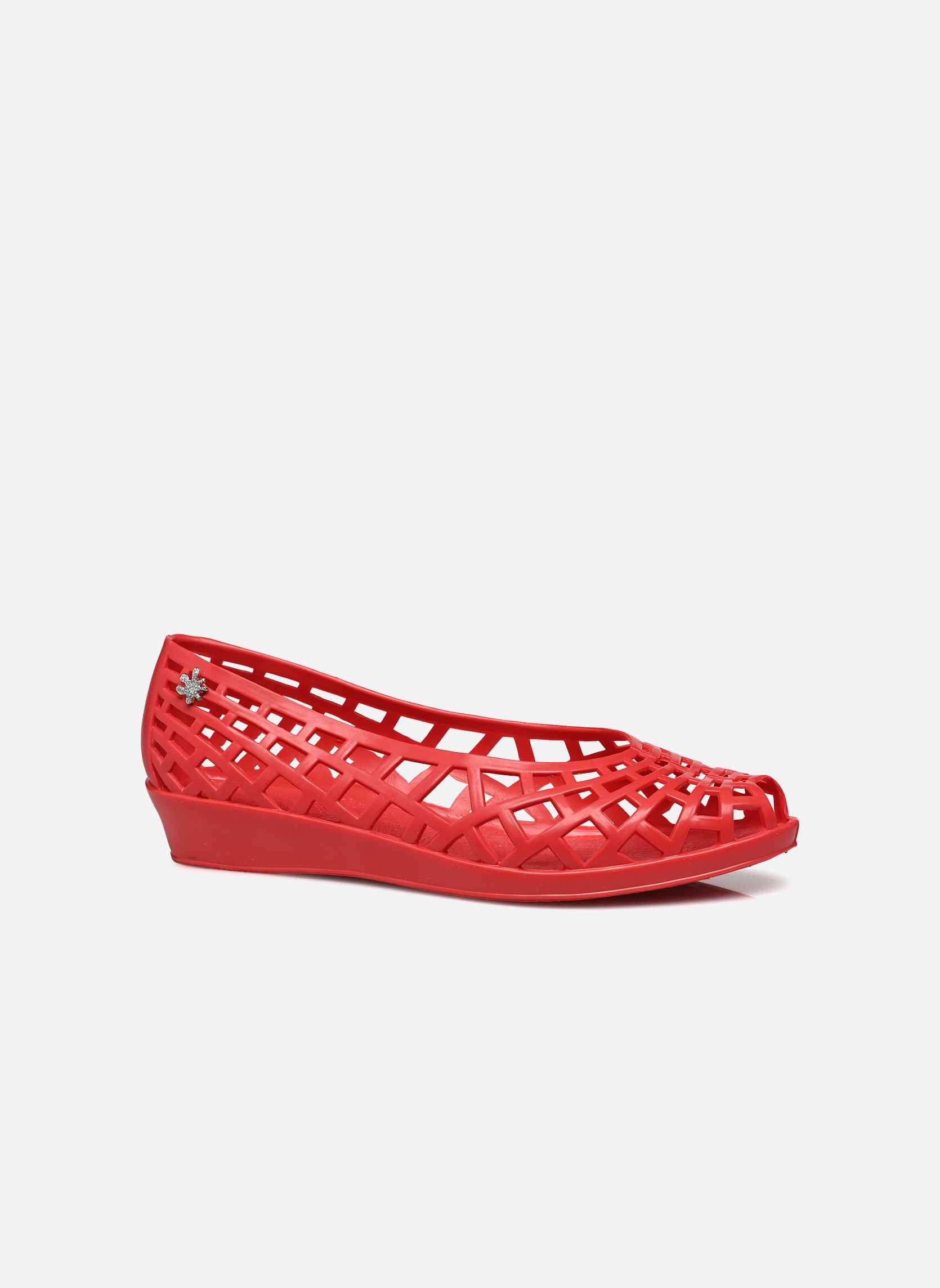 Strandsandalen Javana dames rood Méduse Strandsandalen Javana dames rood Carmin