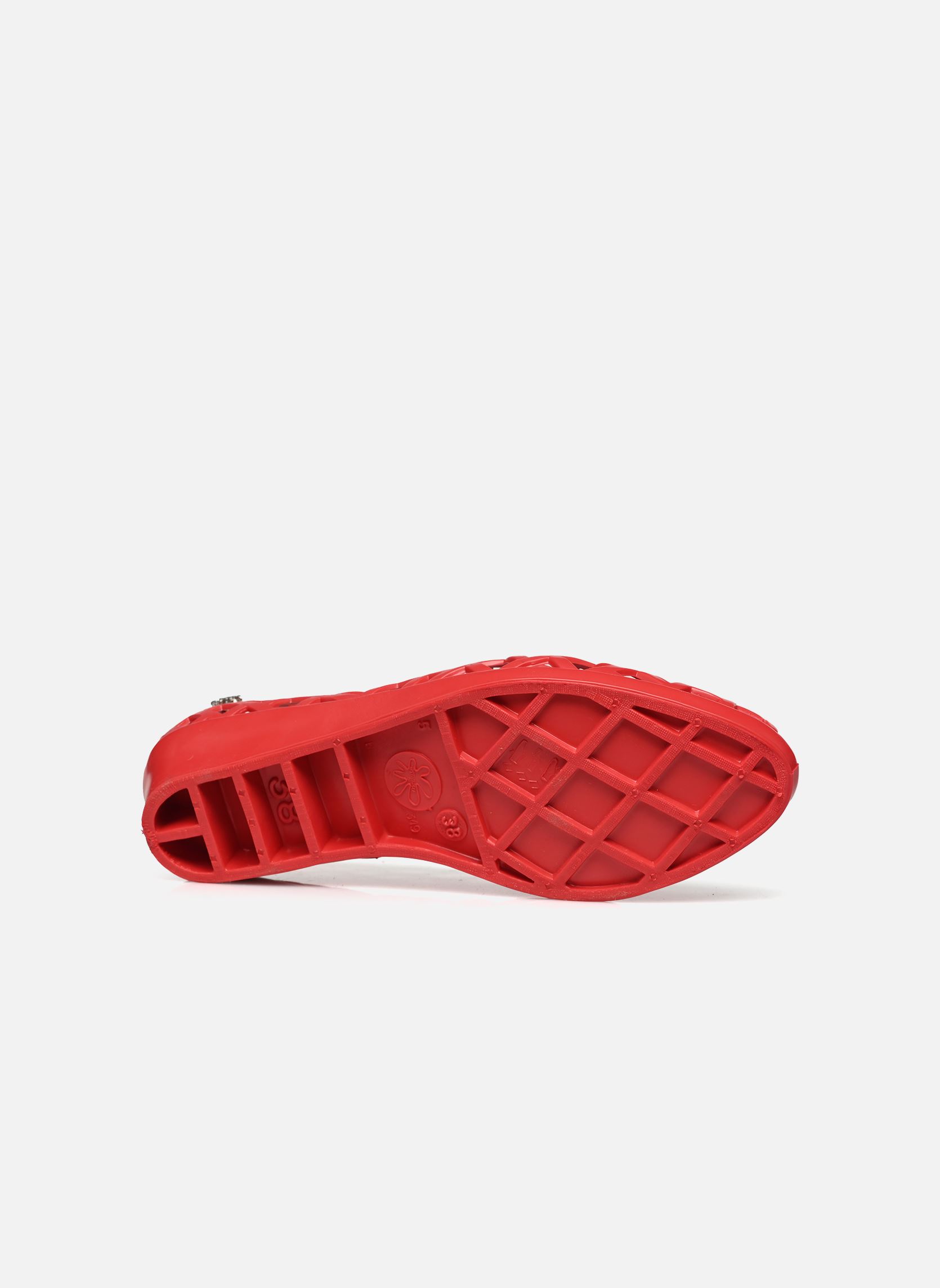 Strandsandalen Javana dames rood Méduse Strandsandalen Javana dames rood Carmin