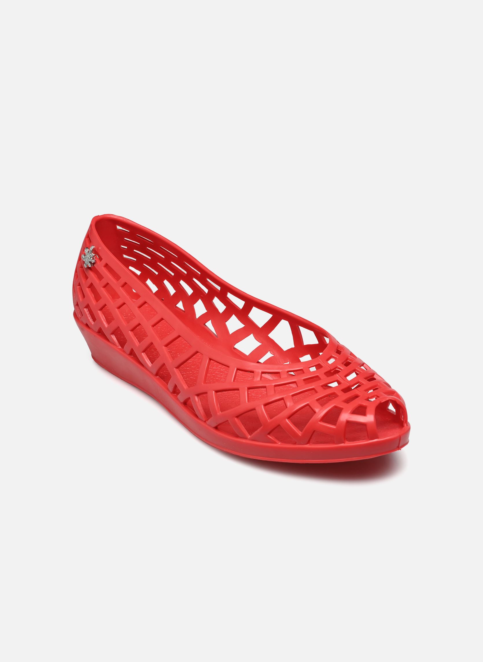 Strandsandalen Javana dames rood Méduse Strandsandalen Javana dames rood Carmin