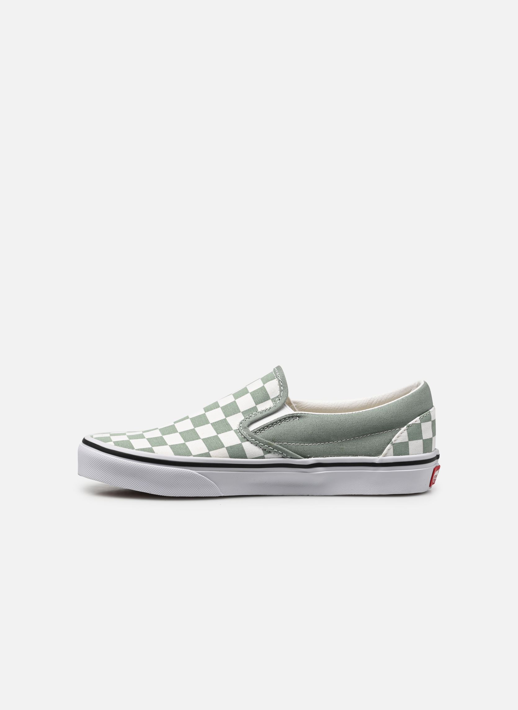 Leinen-Sneaker Classic Slip-On W damen grün Vans Leinen-Sneaker Classic Slip-On W damen grün Color Theory Checkerboard Iceb
