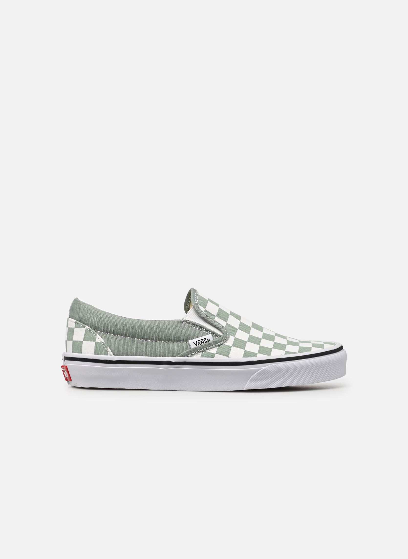 Leinen-Sneaker Classic Slip-On W damen grün Vans Leinen-Sneaker Classic Slip-On W damen grün Color Theory Checkerboard Iceb