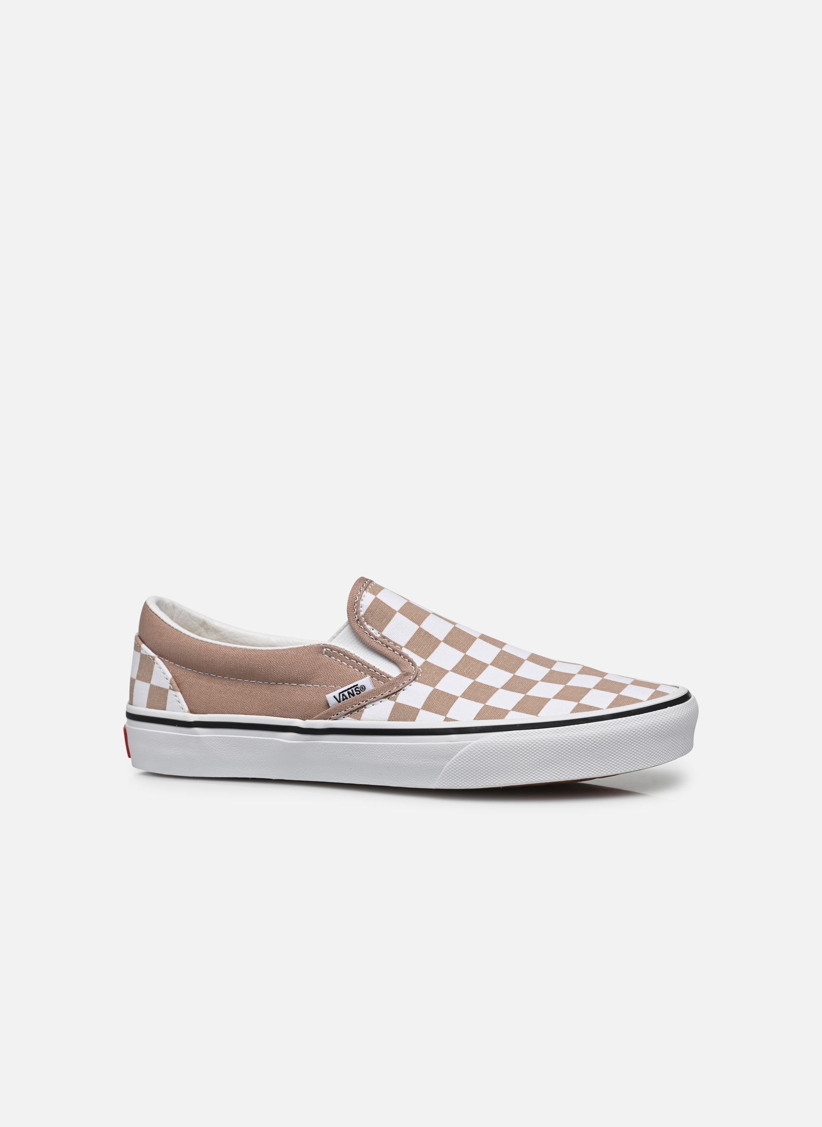 Leinen-Sneaker Classic Slip-On W damen braun Vans Leinen-Sneaker Classic Slip-On W damen braun Color Theory Checkerboard Warm
