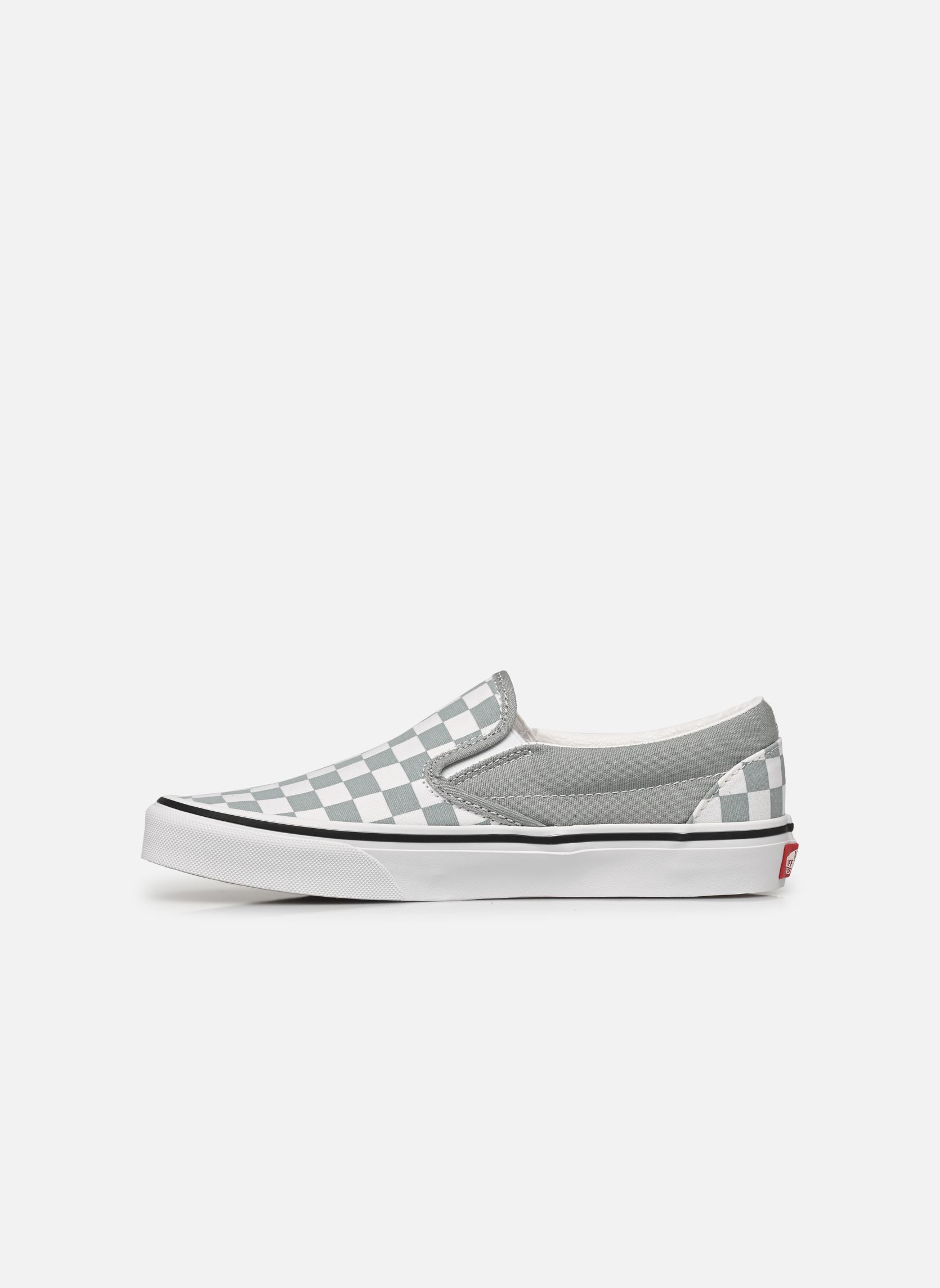 Baskets toile Classic Slip-On W femme gris Vans Baskets toile Classic Slip-On W femme gris Color Theory Checkerboard Pure